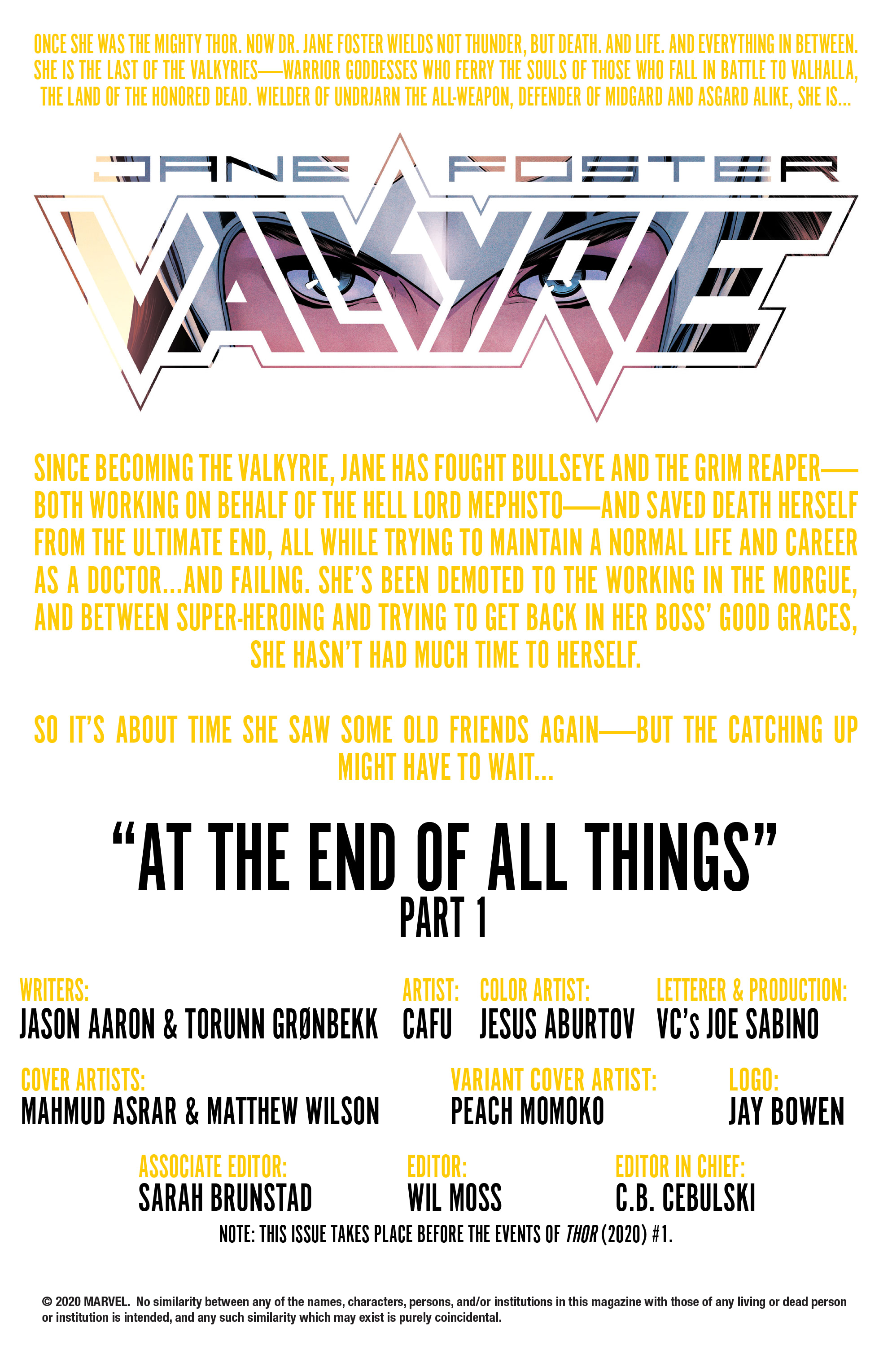 Read online Valkyrie: Jane Foster comic -  Issue #8 - 2