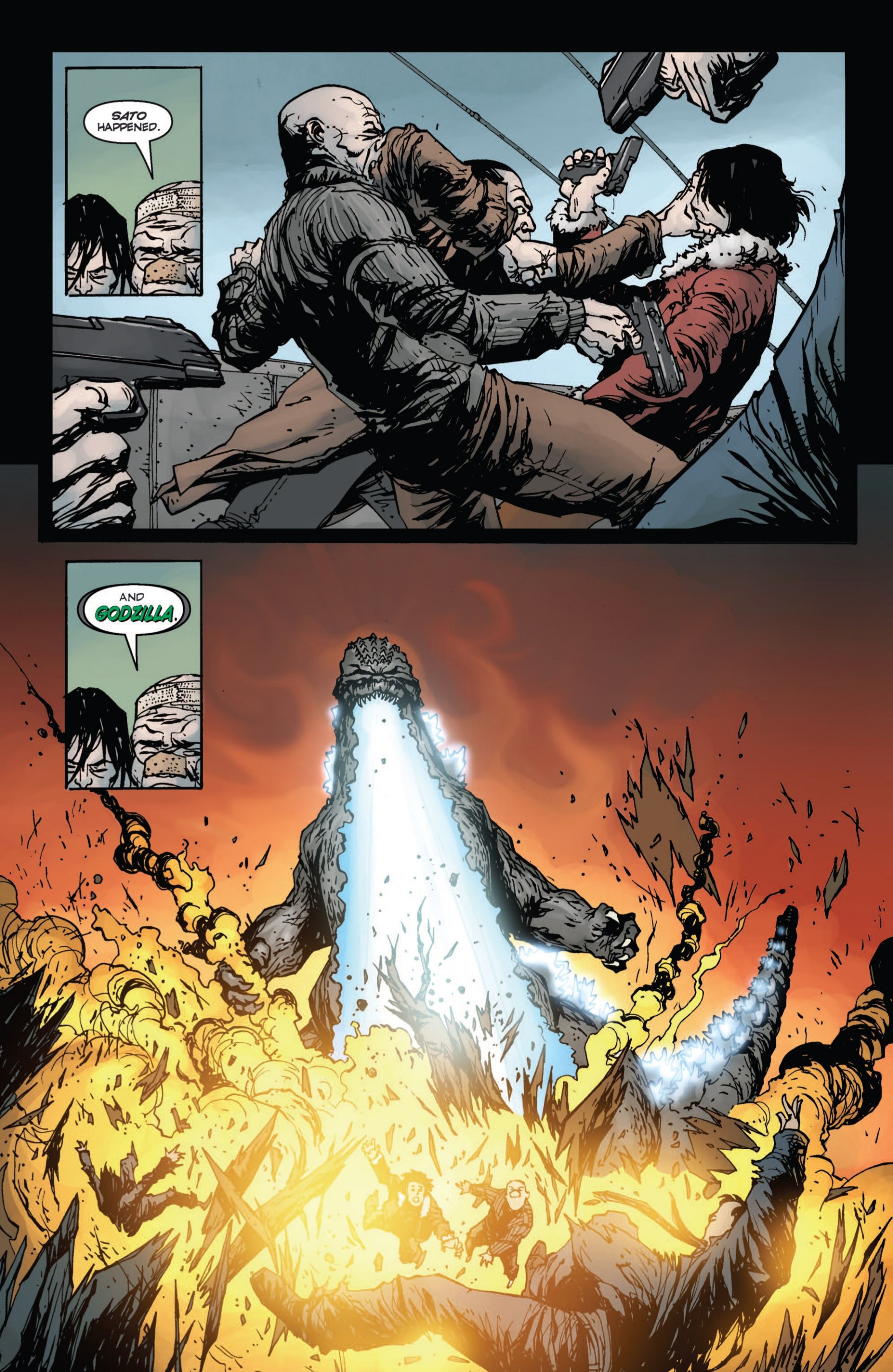 Read online Godzilla: Gangsters and Goliaths comic -  Issue # Full - 48