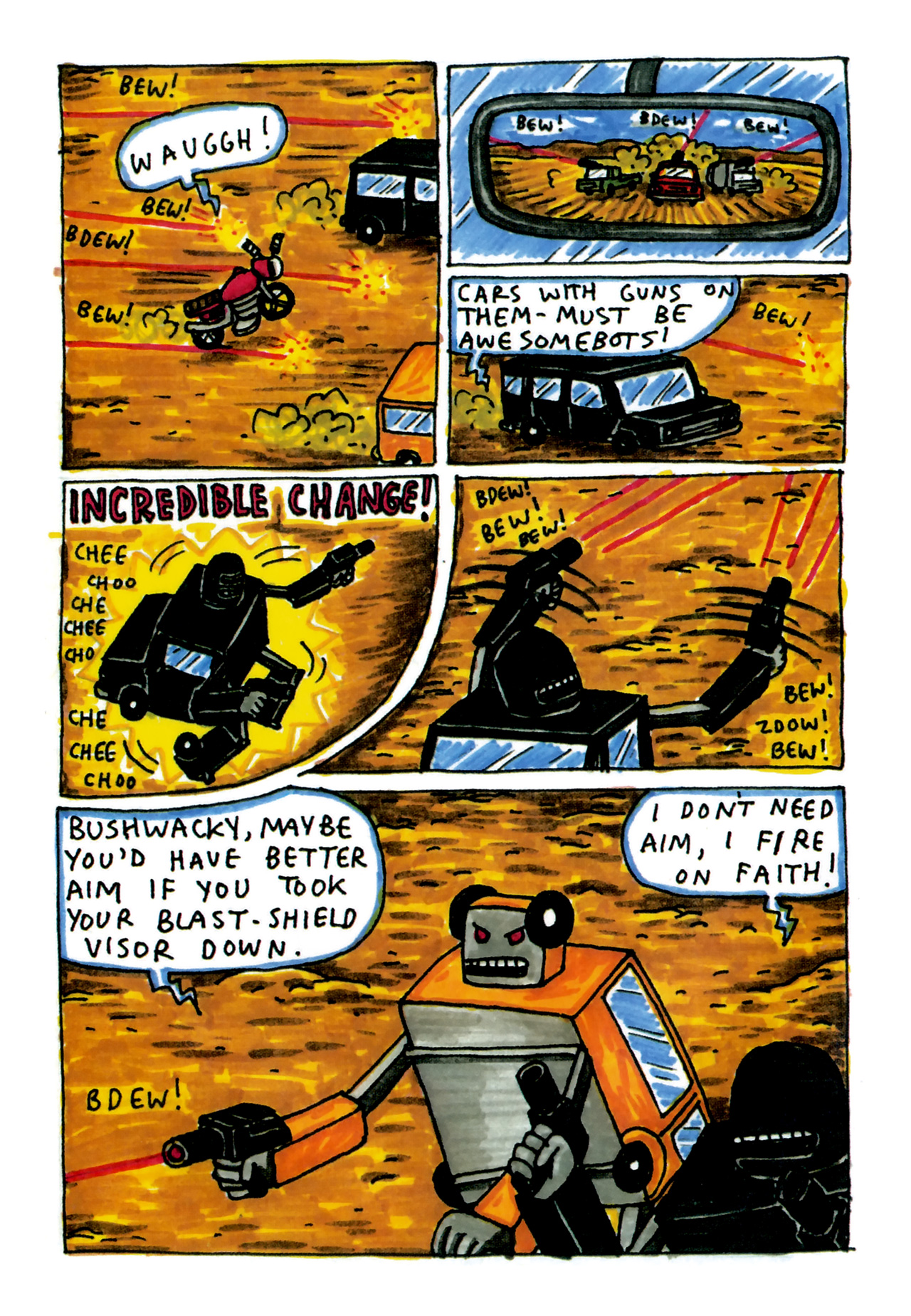 Read online Incredible Change-Bots comic -  Issue # TPB 1 - 74