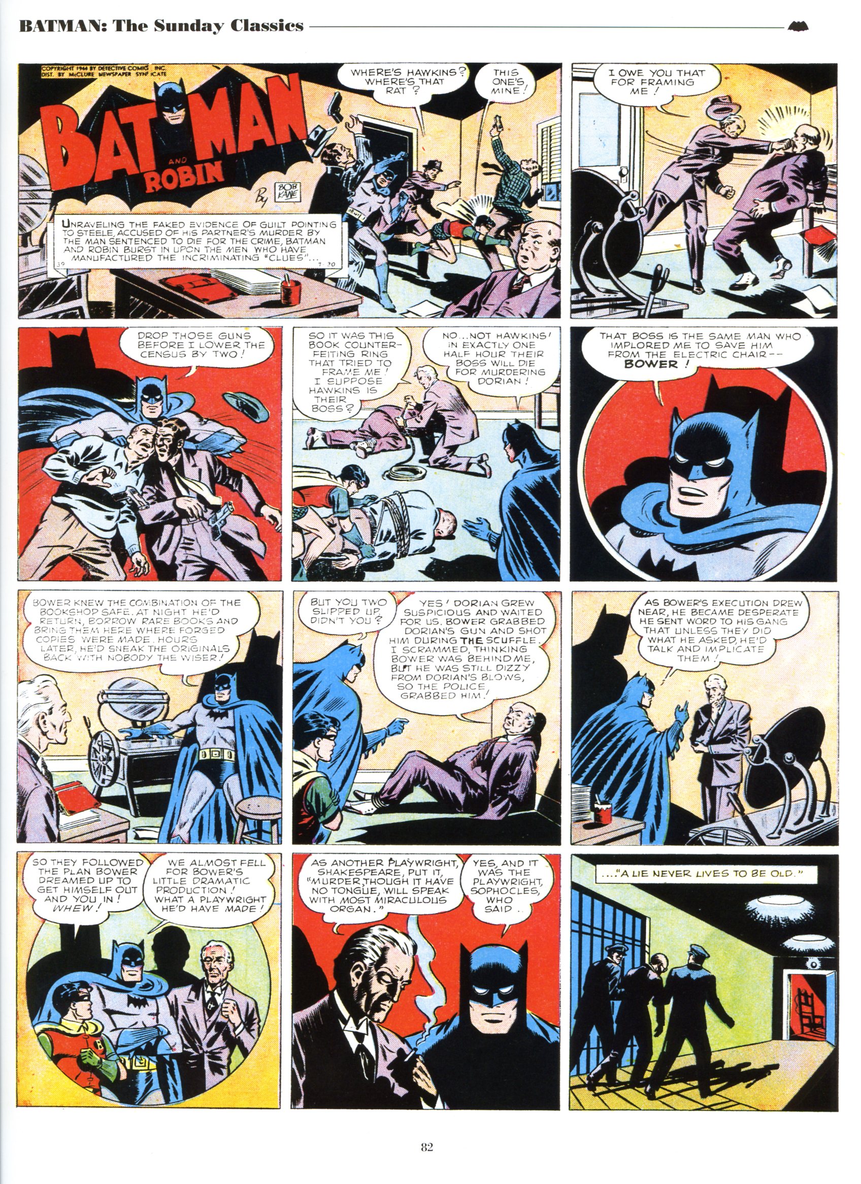 Read online Batman: The Sunday Classics comic -  Issue # TPB - 88