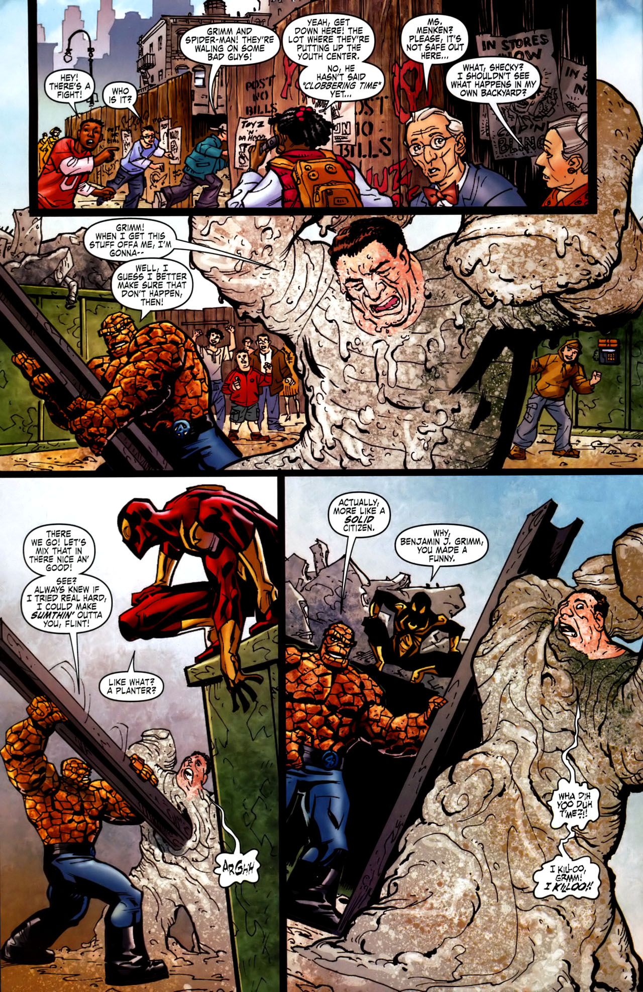 Read online The Thing (2006) comic -  Issue #6 - 10