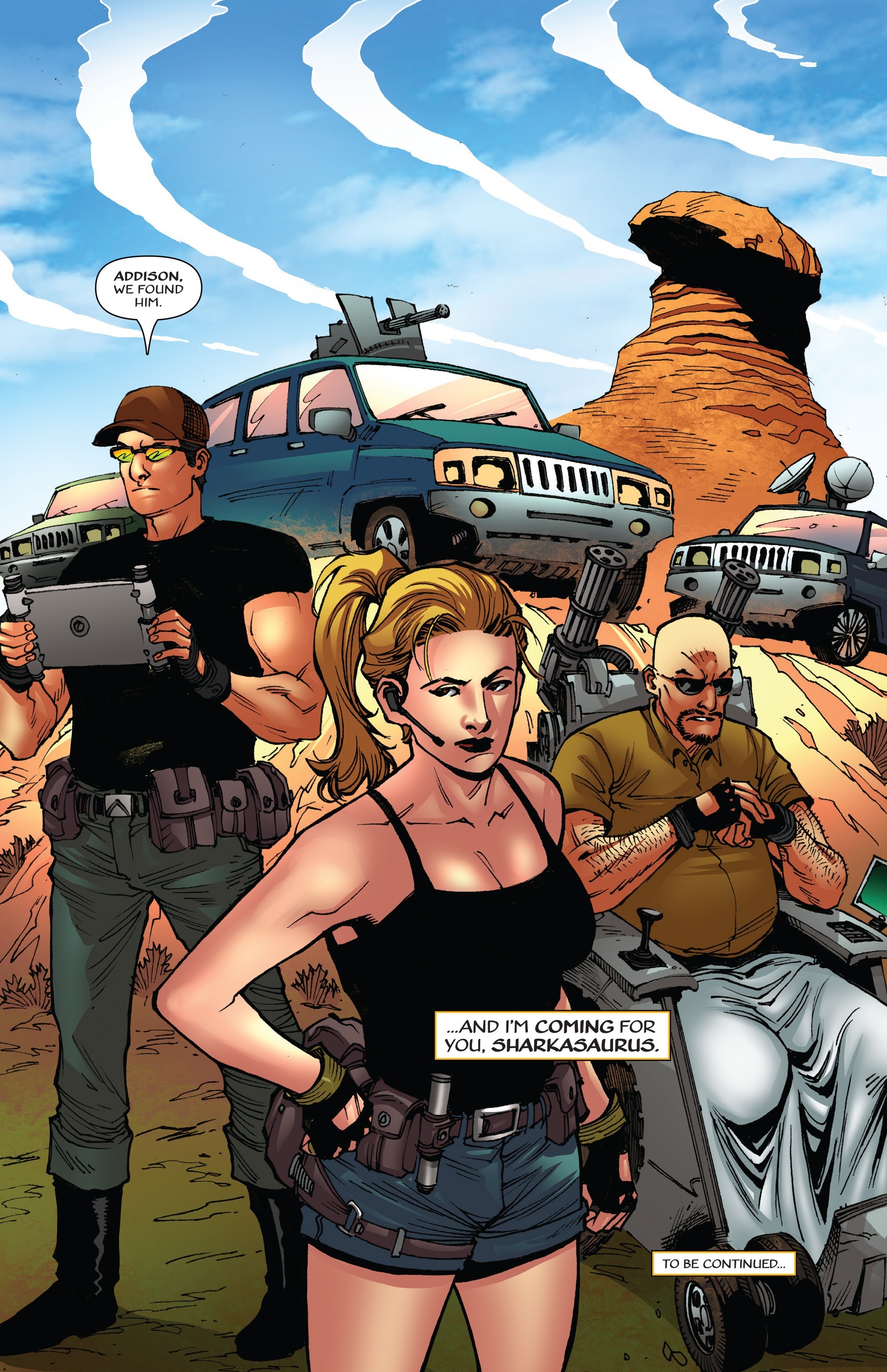 Read online Sharkasaurus comic -  Issue # TPB - 94