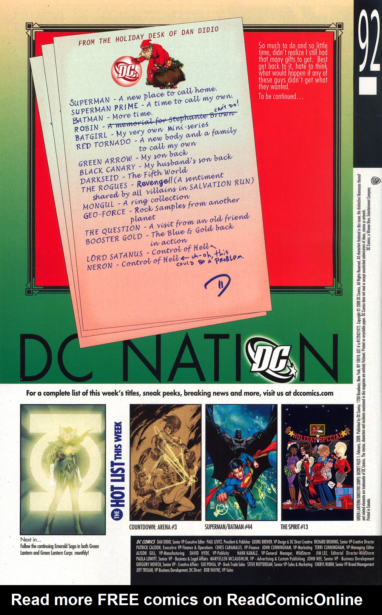 Read online Green Lantern/Sinestro Corps Secret Files comic -  Issue # Full - 62