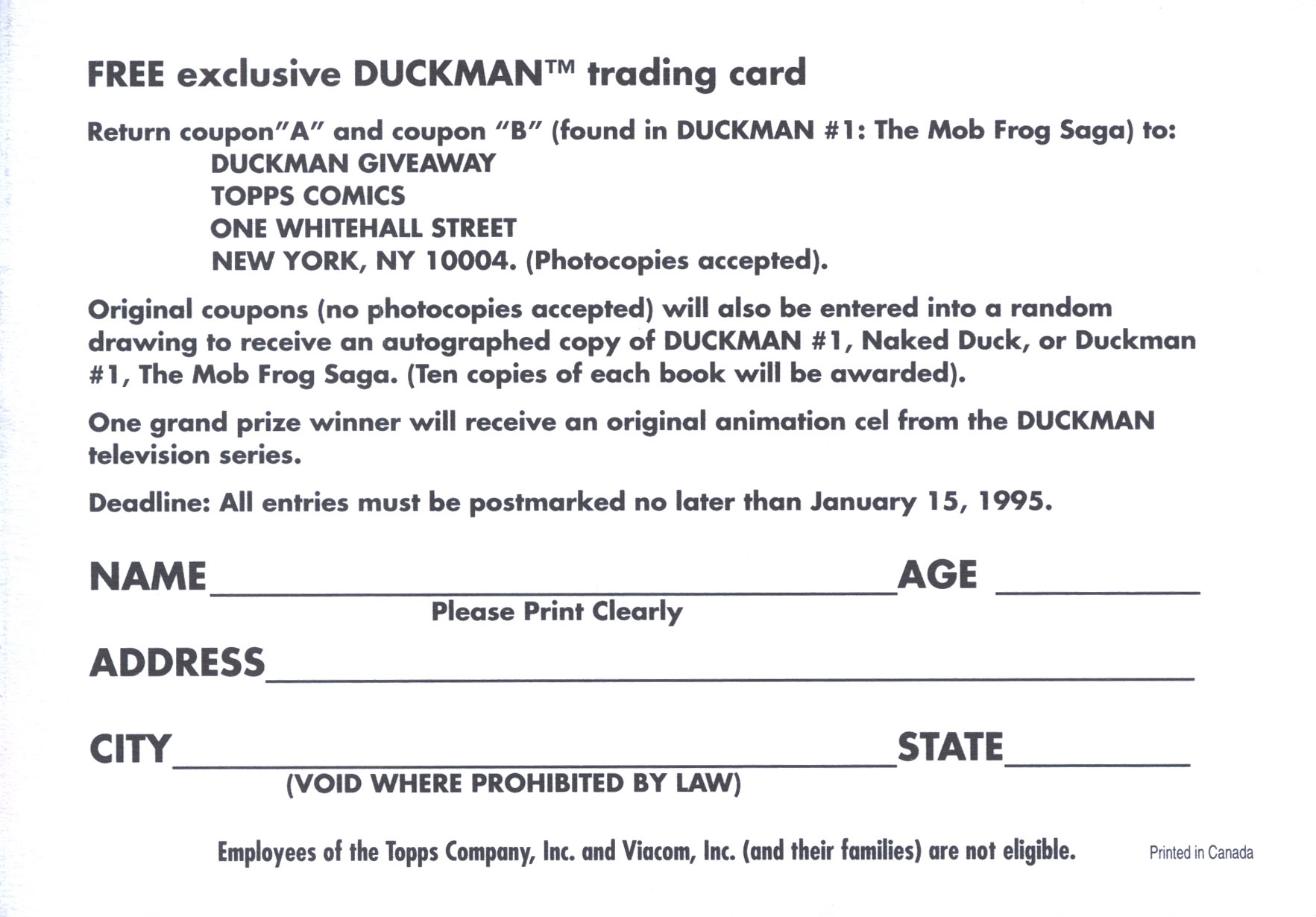 Read online Duckman (1994) comic -  Issue #1 - 36