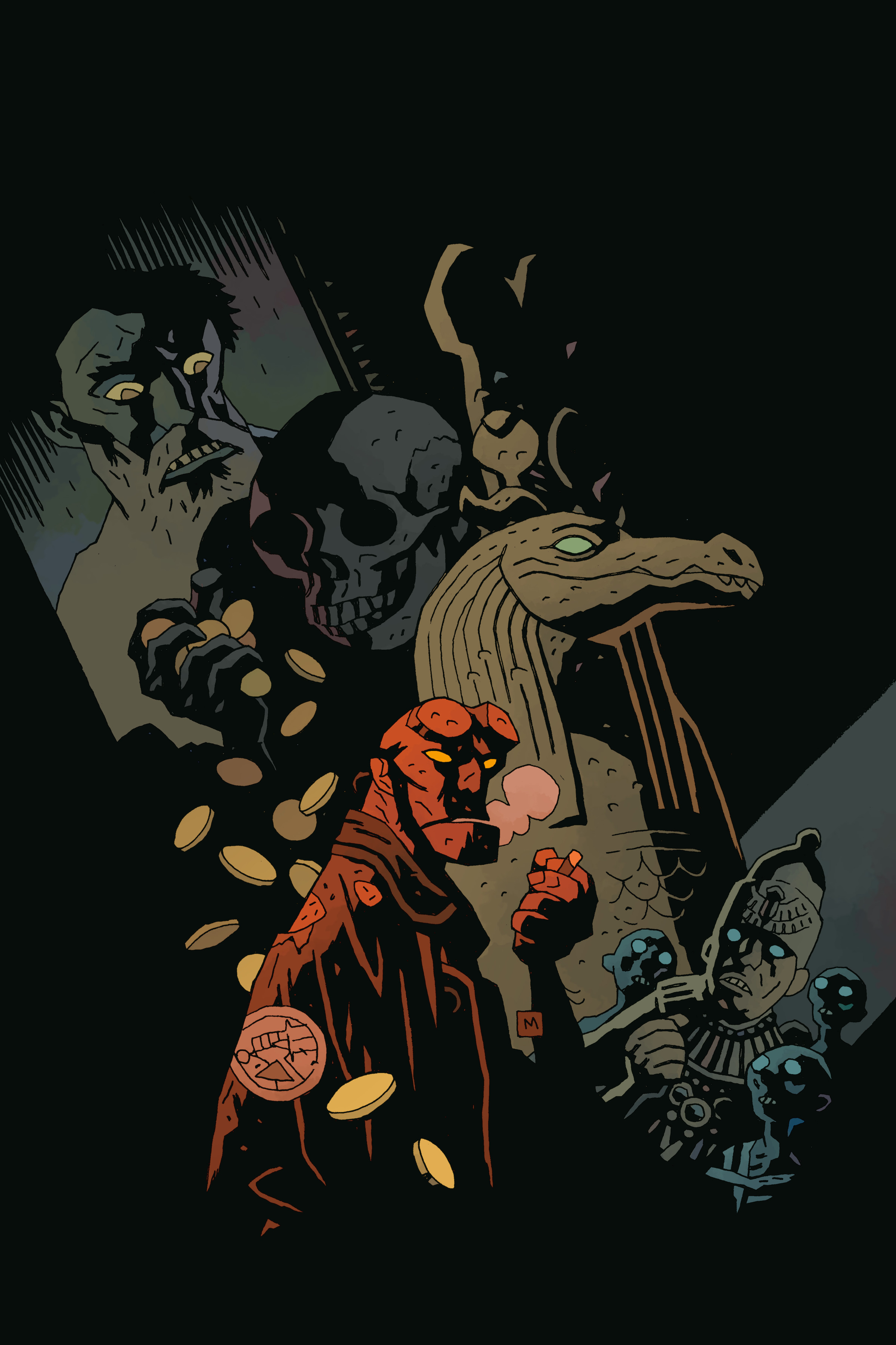 Read online Hellboy: 25 Years of Covers comic -  Issue # TPB (Part 2) - 17