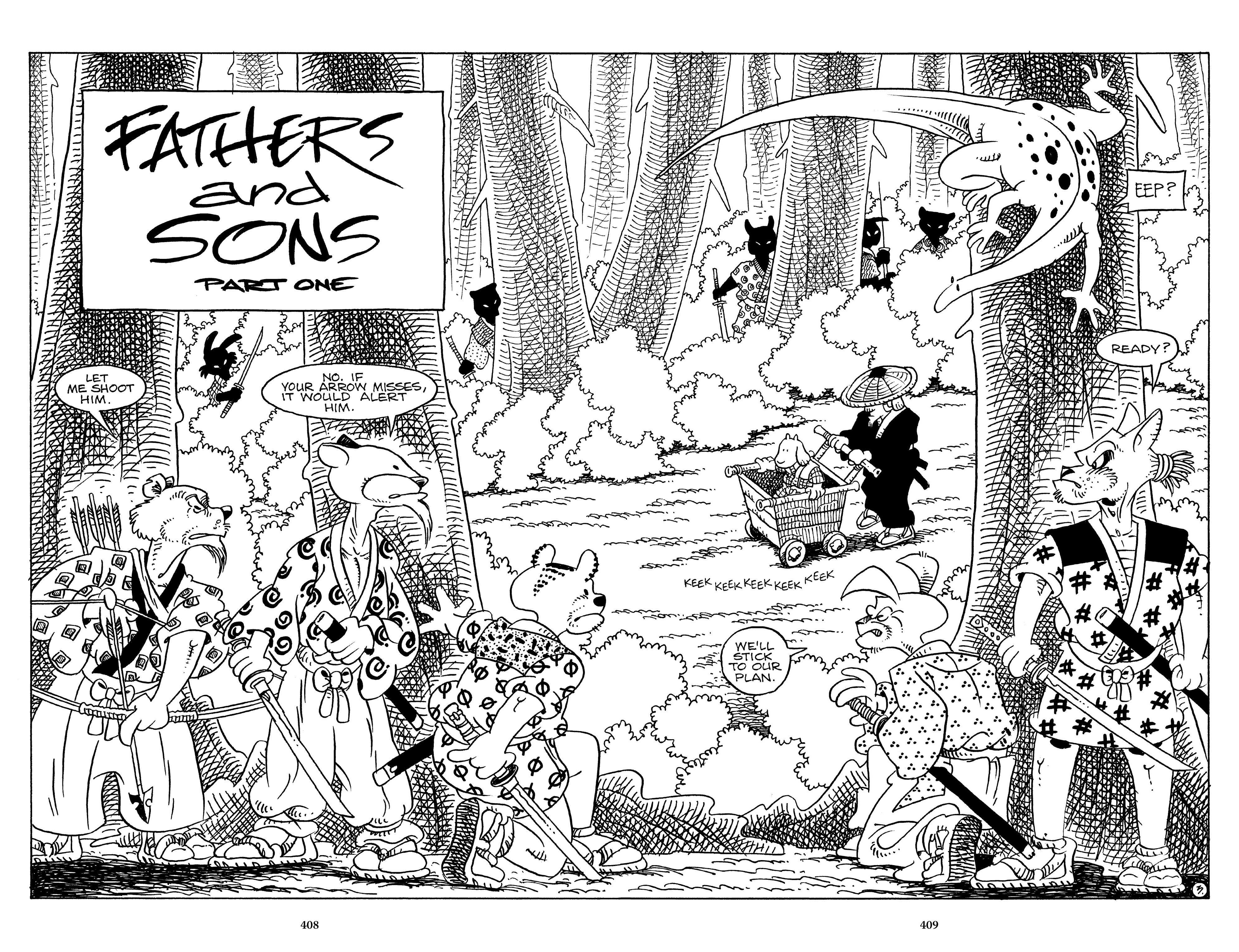 Read online The Usagi Yojimbo Saga comic -  Issue # TPB 4 - 405