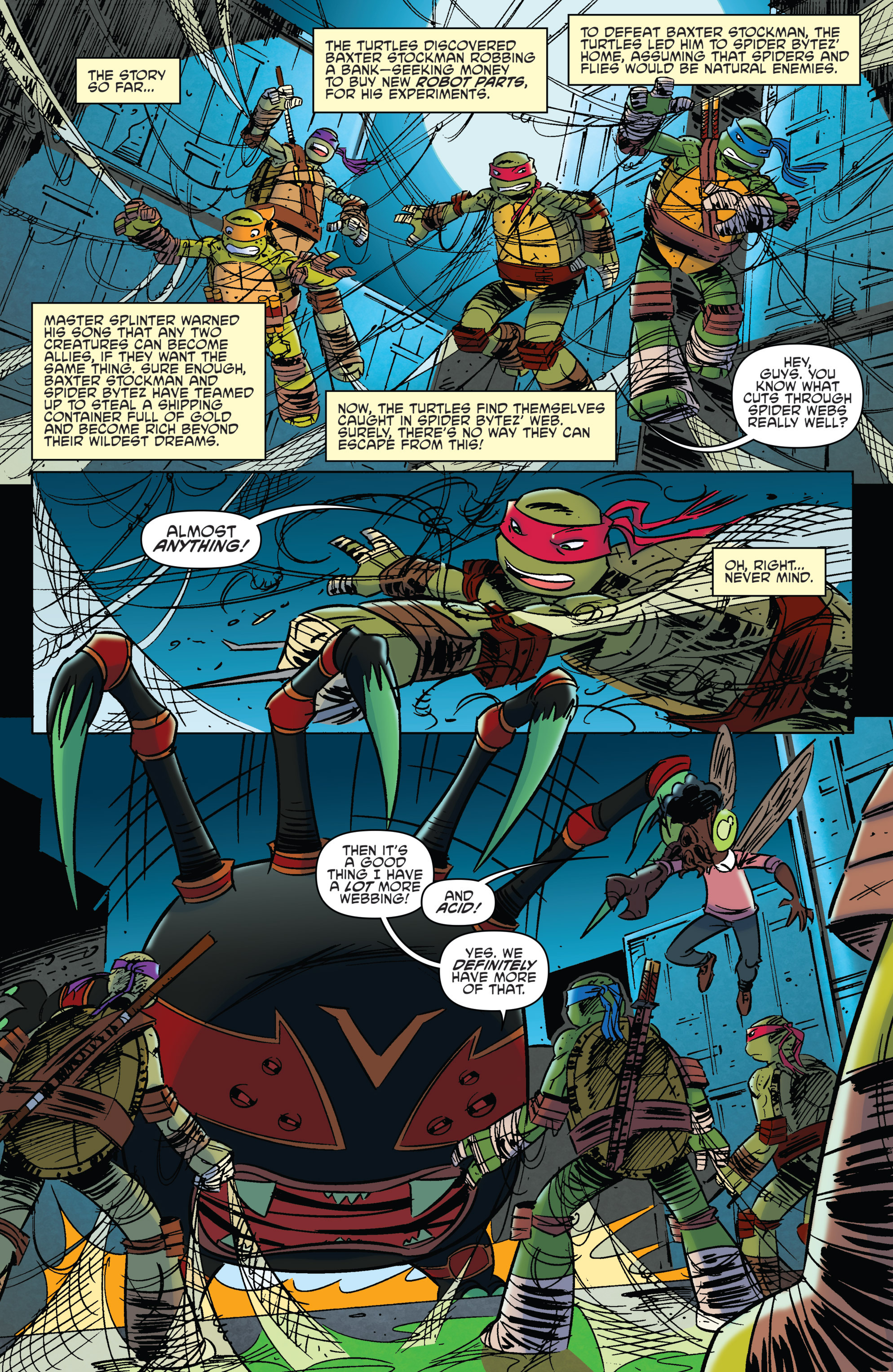Read online Teenage Mutant Ninja Turtles New Animated Adventures comic -  Issue #22 - 3