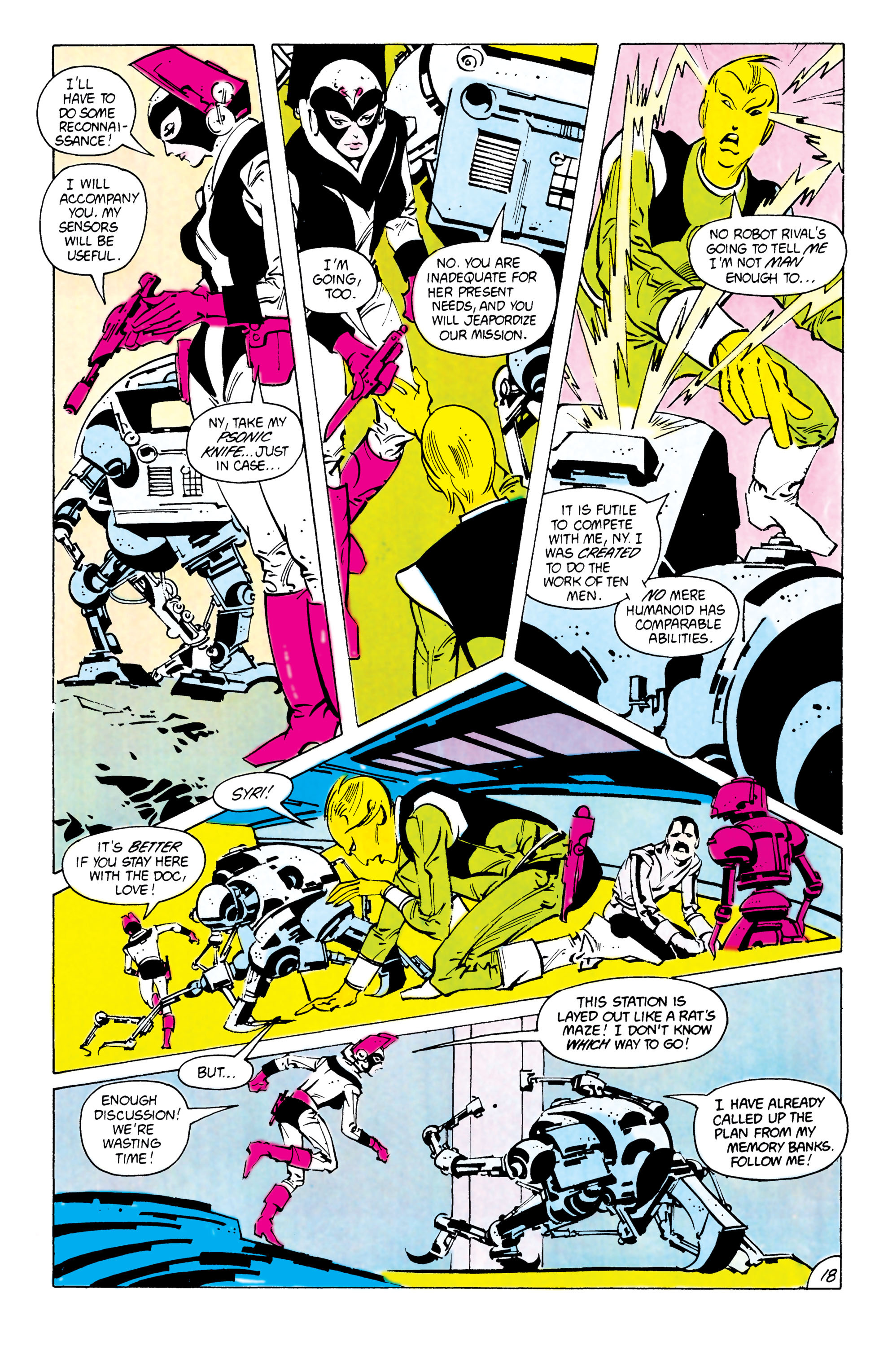 Read online The Omega Men (1983) comic -  Issue #21 - 19