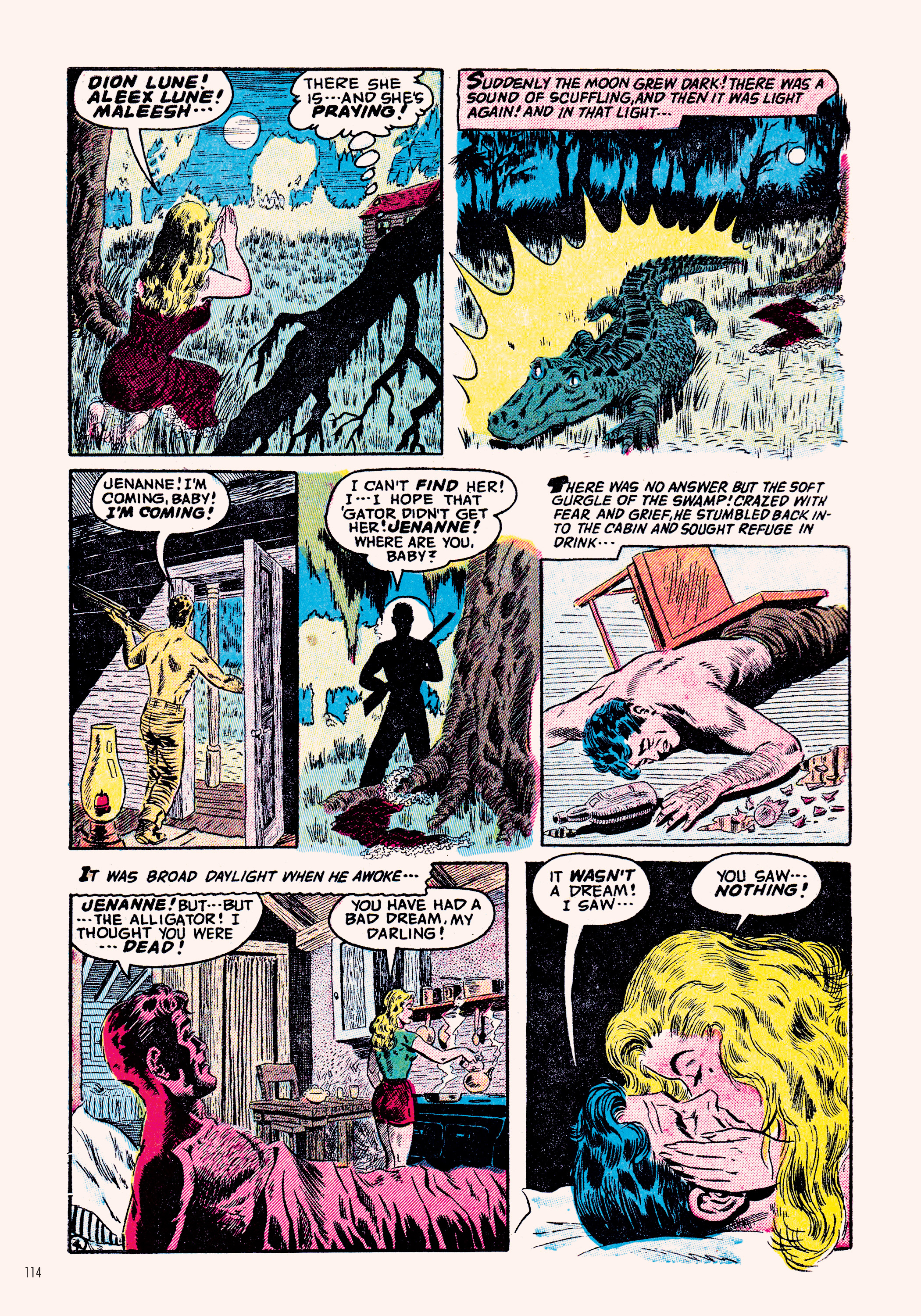 Read online Classic Monsters of Pre-Code Horror Comics: Swamp Monsters comic -  Issue # TPB - 114