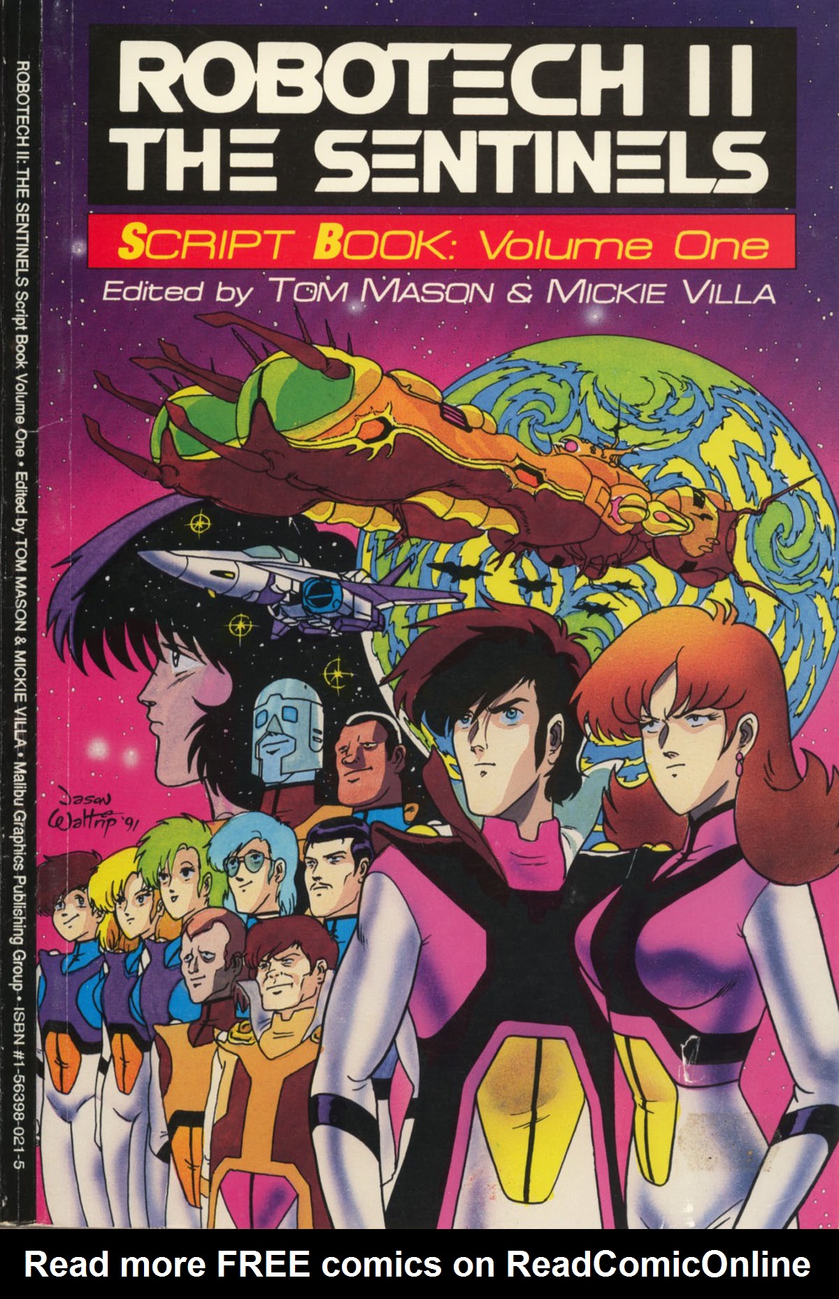Read online Robotech II: The Sentinels comic -  Issue # _Script Book 1 - 1