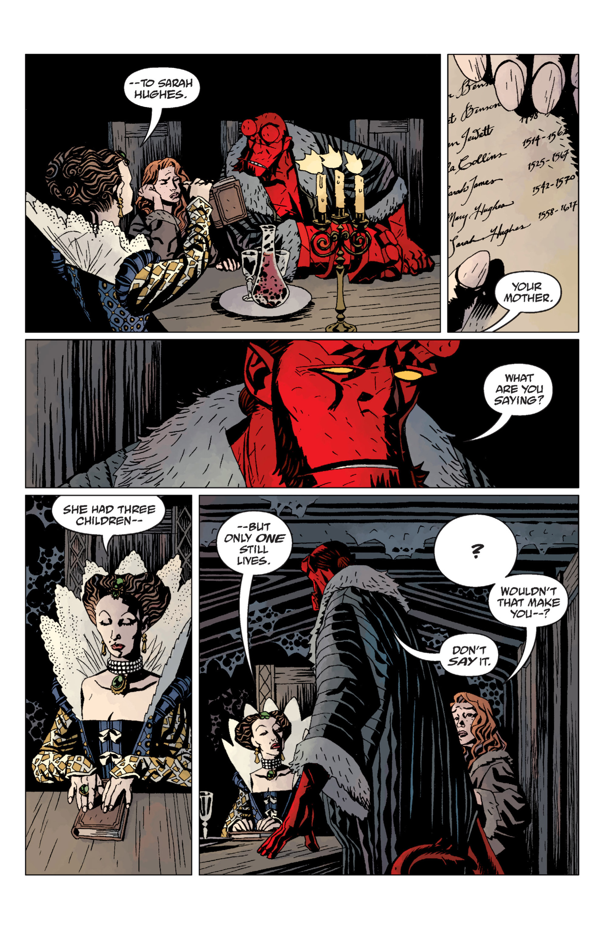 Read online Hellboy comic -  Issue #9 - 120