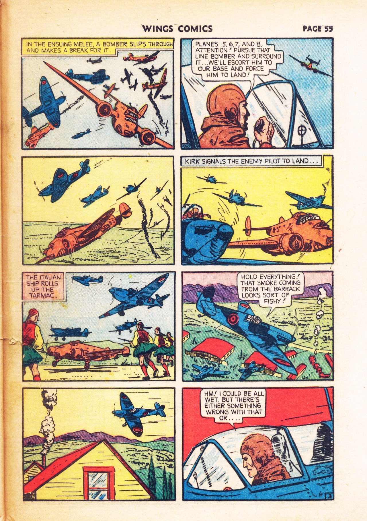 Read online Wings Comics comic -  Issue #8 - 57