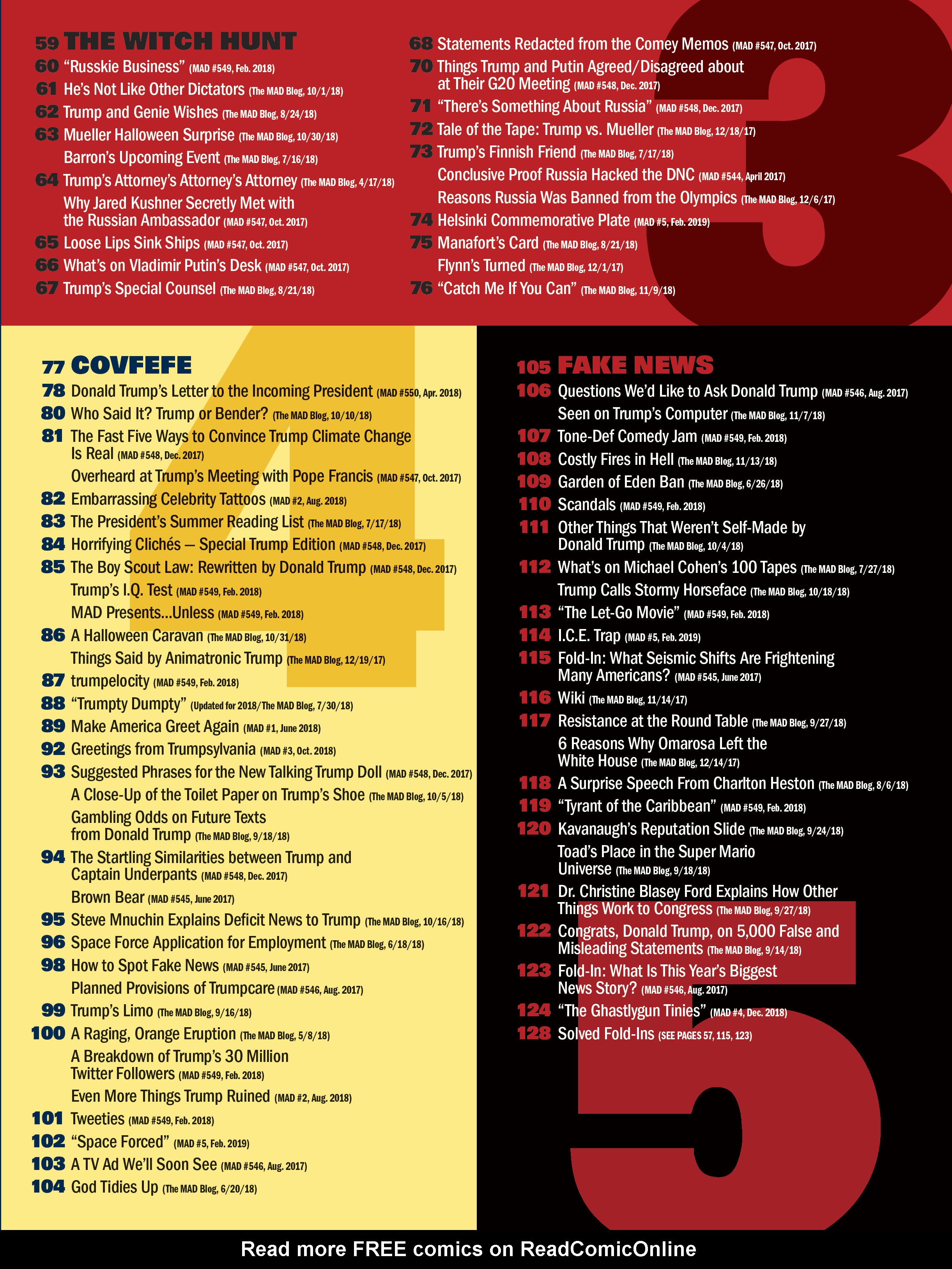 Read online MAD About the Trump Era comic -  Issue # TPB - 4