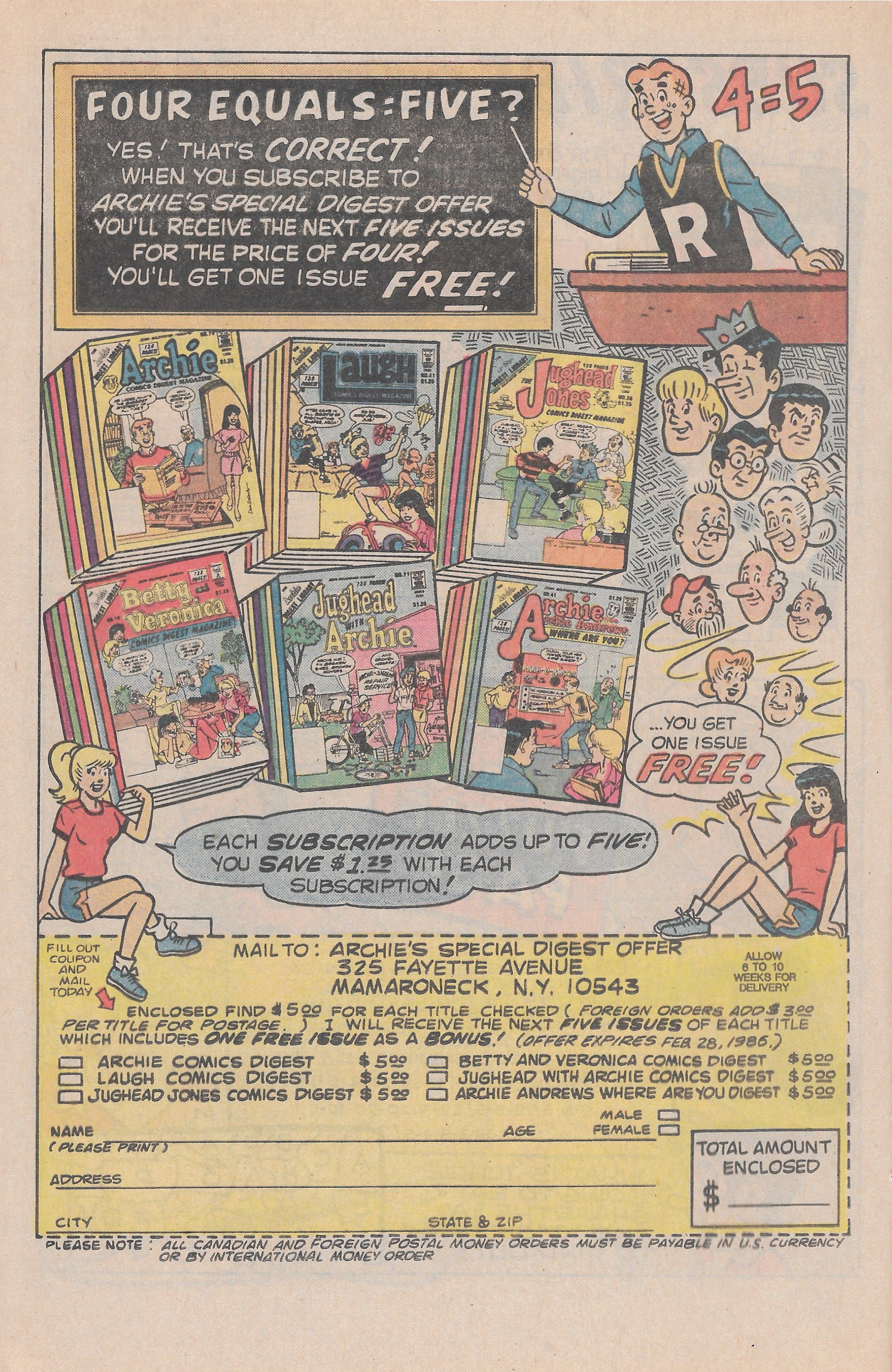 Read online Archie Giant Series Magazine comic -  Issue #556 - 12