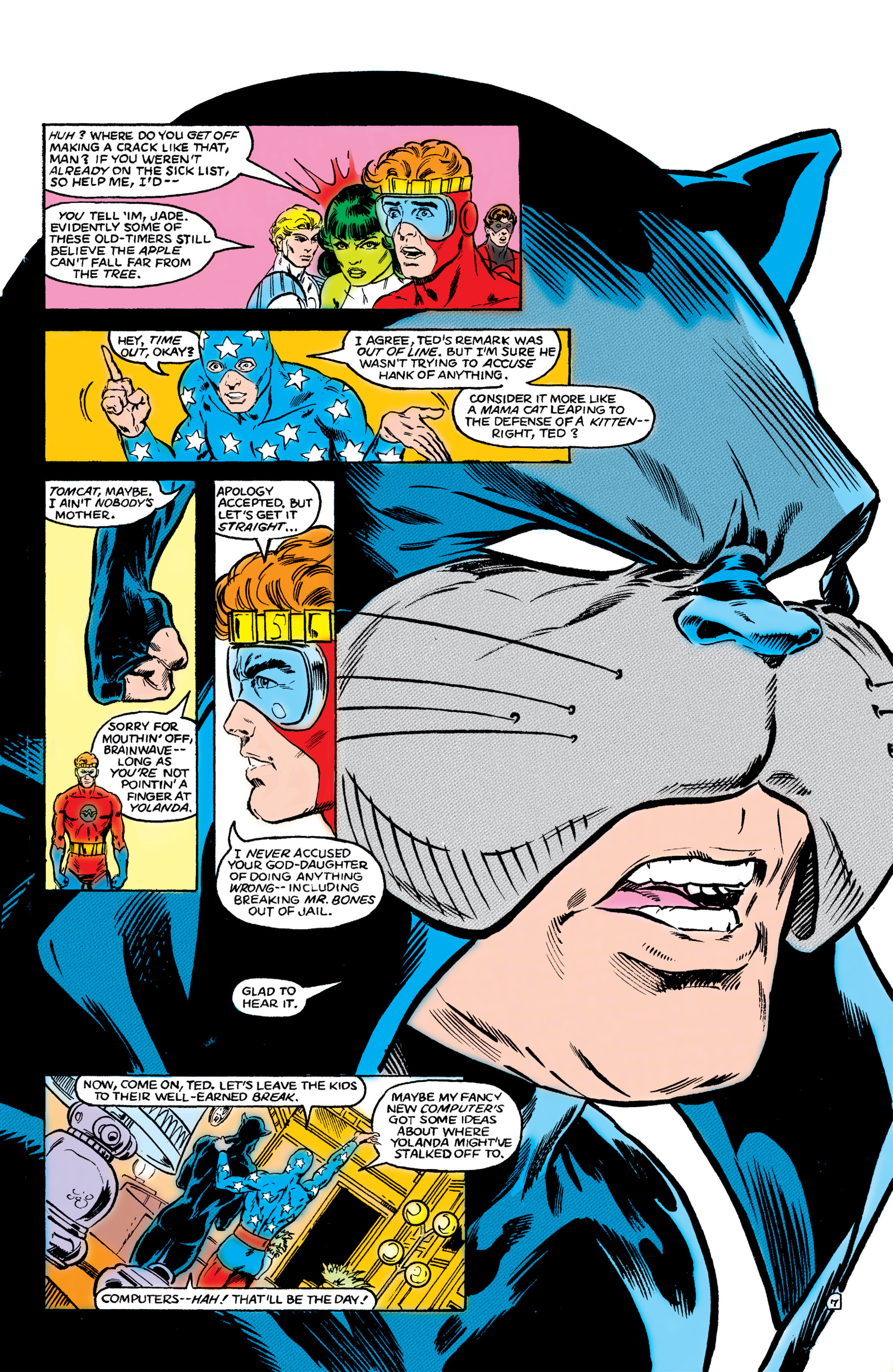 Read online Infinity Inc. (1984) comic -  Issue #29 - 8