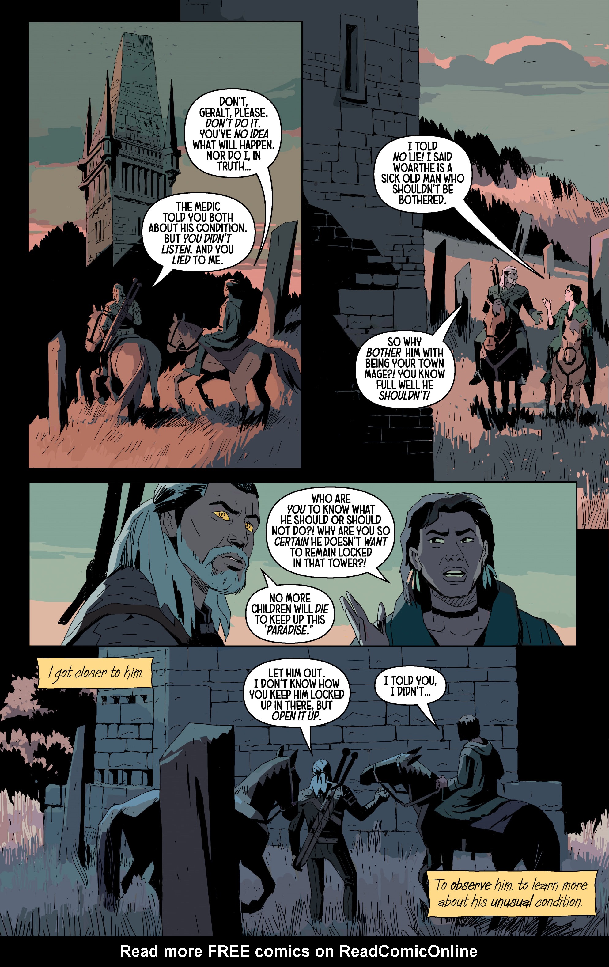 Read online The Witcher: Fading Memories comic -  Issue #3 - 18