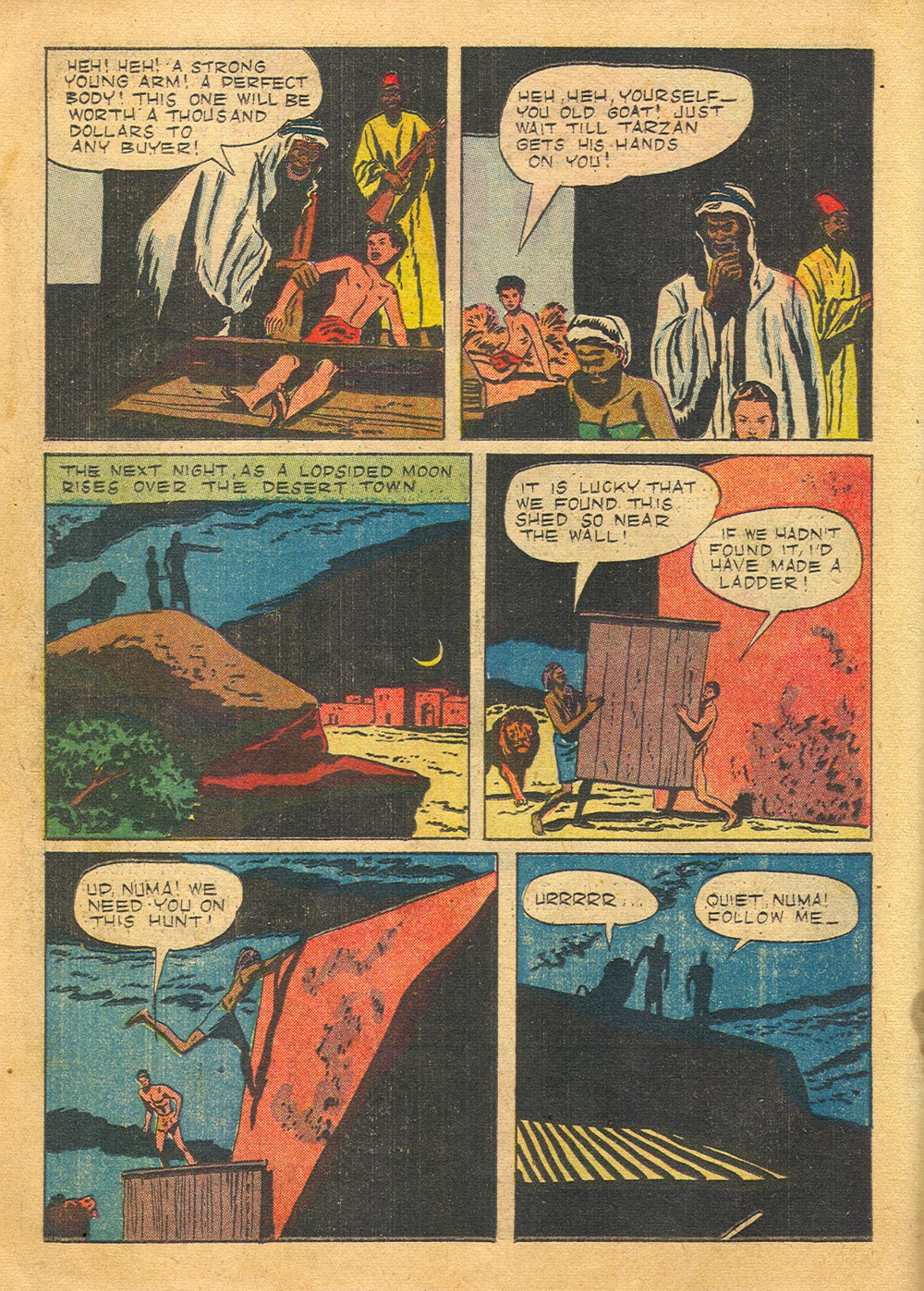 Read online Tarzan (1948) comic -  Issue #11 - 18