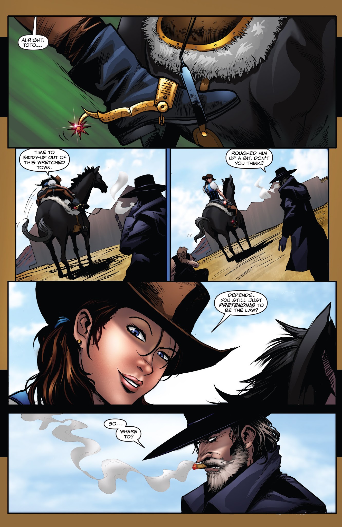 Read online Legend of Oz: The Wicked West (2015) comic -  Issue #2 - 14