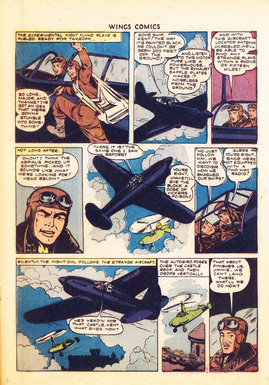 Read online Wings Comics comic -  Issue #34 - 38