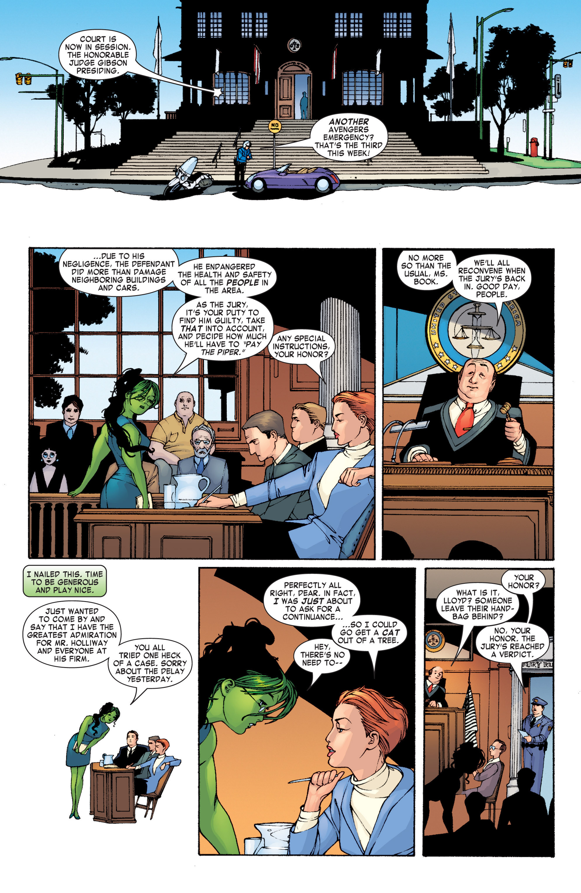 Read online She-Hulk (2004) comic -  Issue #1 - 13