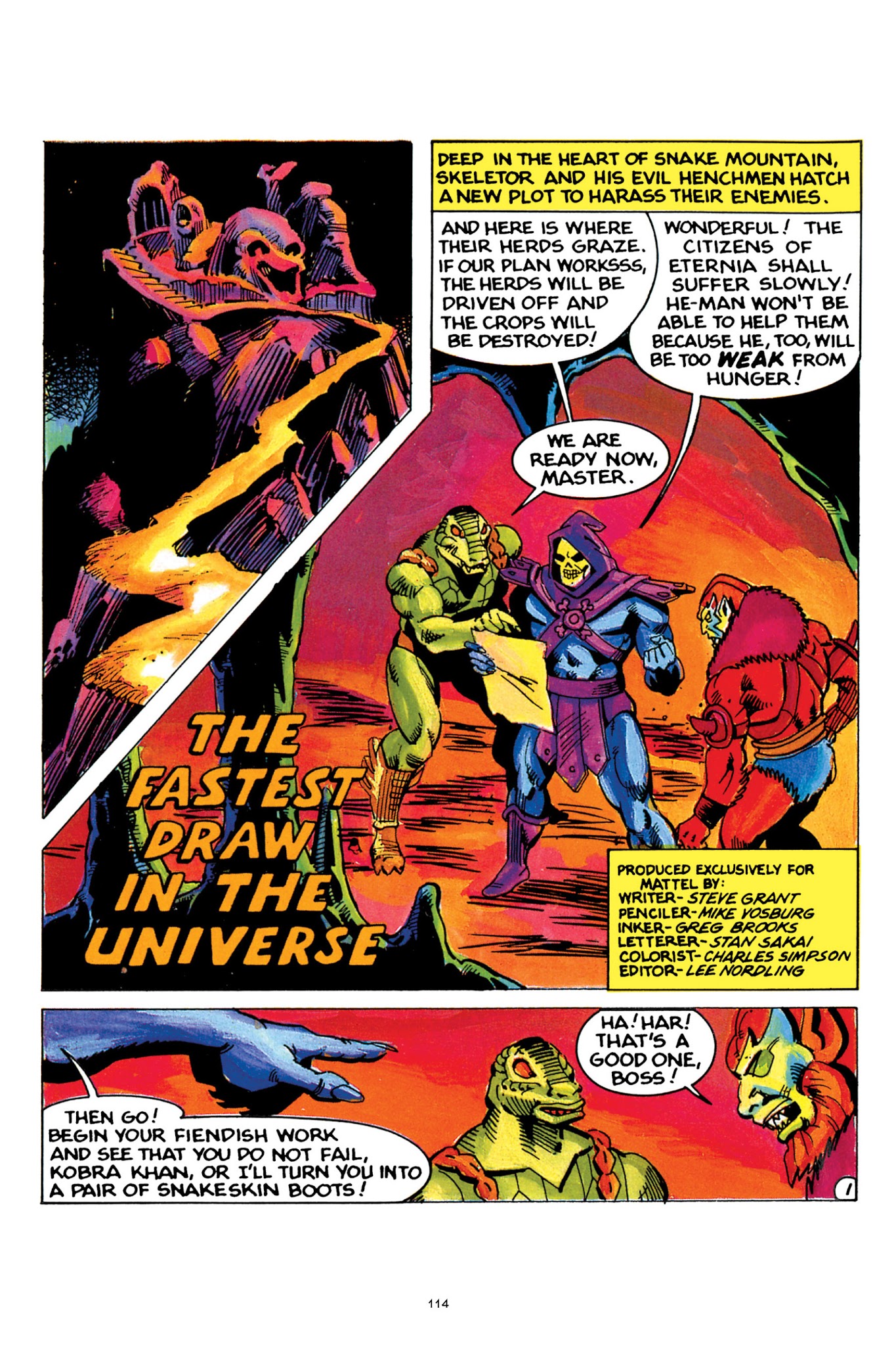 Read online He-Man and the Masters of the Universe Minicomic Collection comic -  Issue # TPB 2 - 109