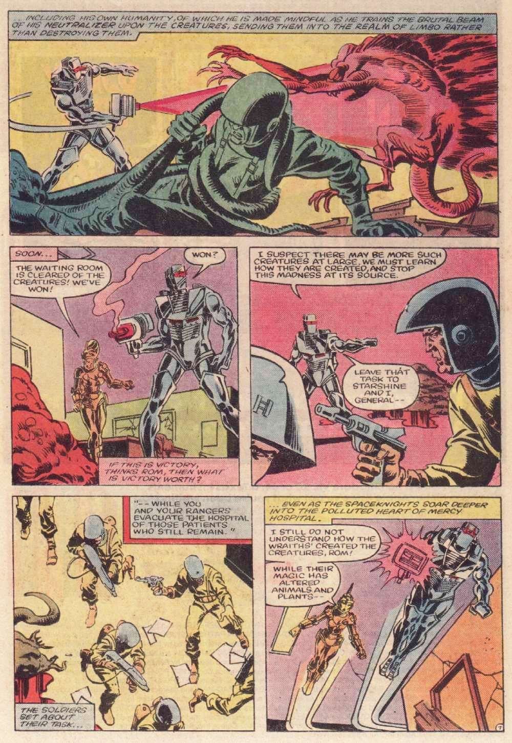 Read online ROM (1979) comic -  Issue #55 - 7