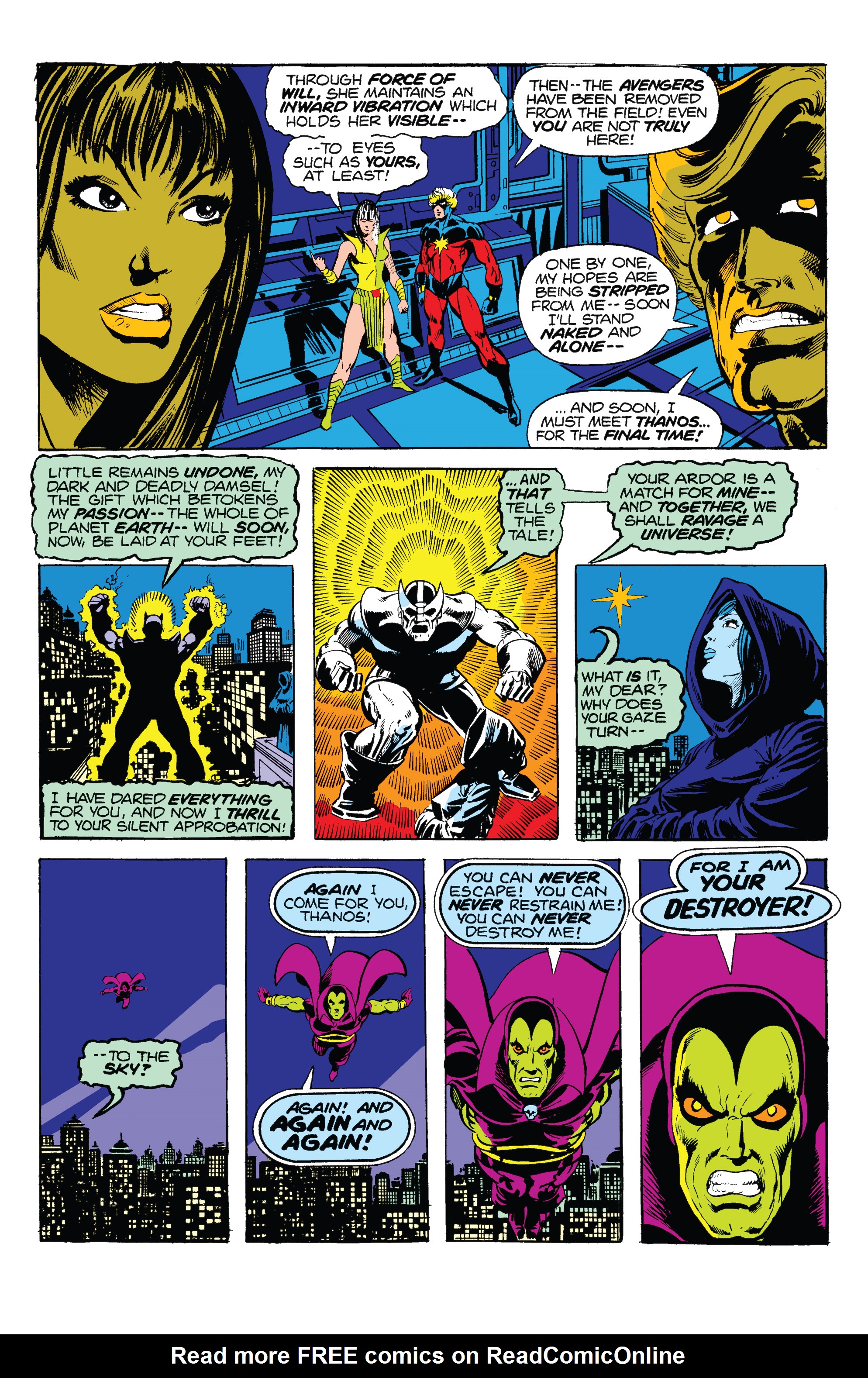 Read online Marvel-Verse: Thanos comic -  Issue # TPB - 35