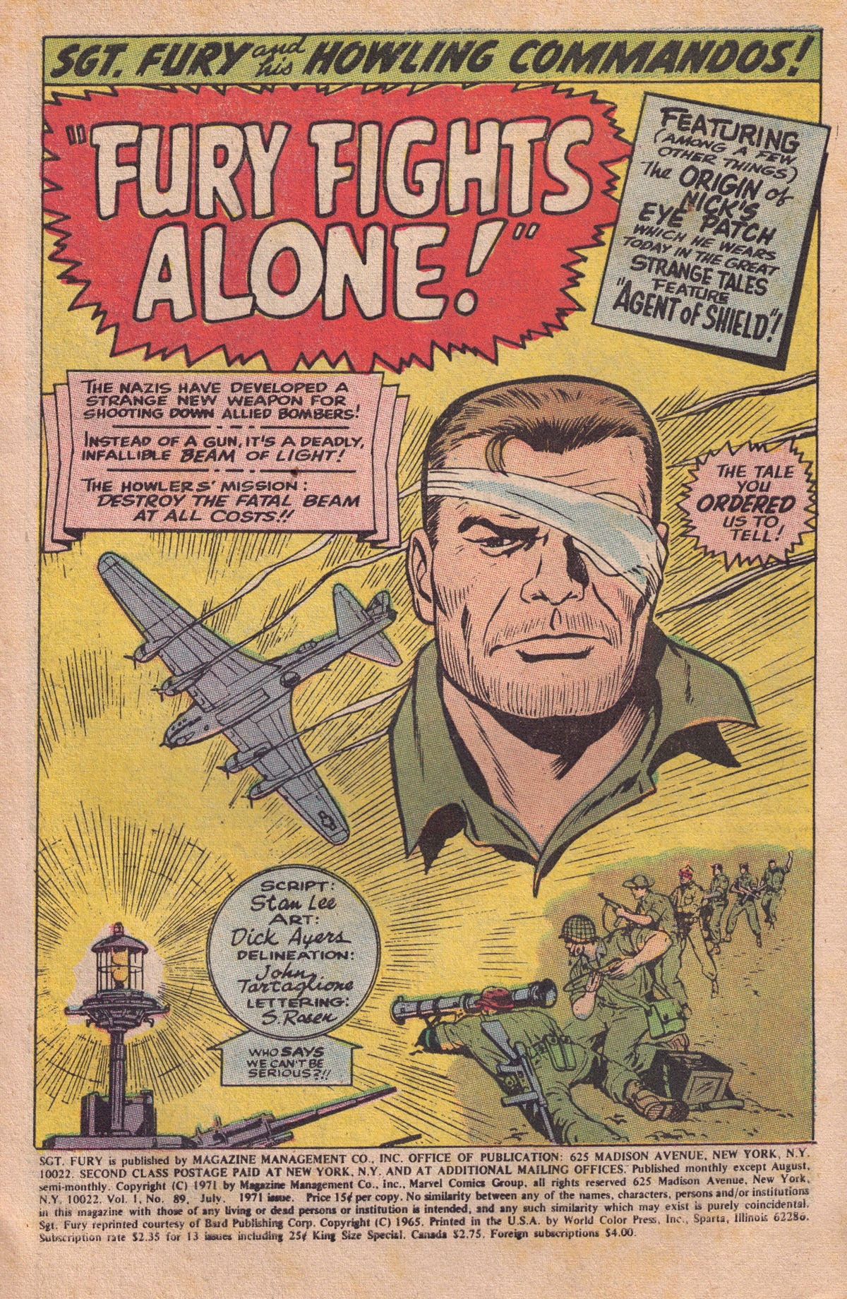 Read online Sgt. Fury comic -  Issue #89 - 3