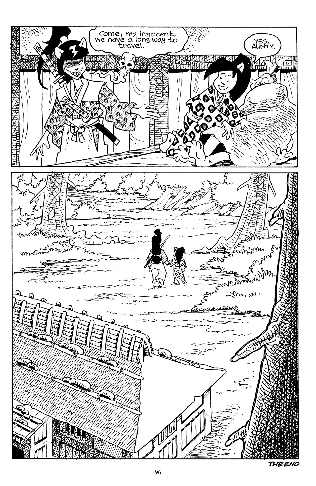 Read online The Usagi Yojimbo Saga comic -  Issue # TPB 5 - 93