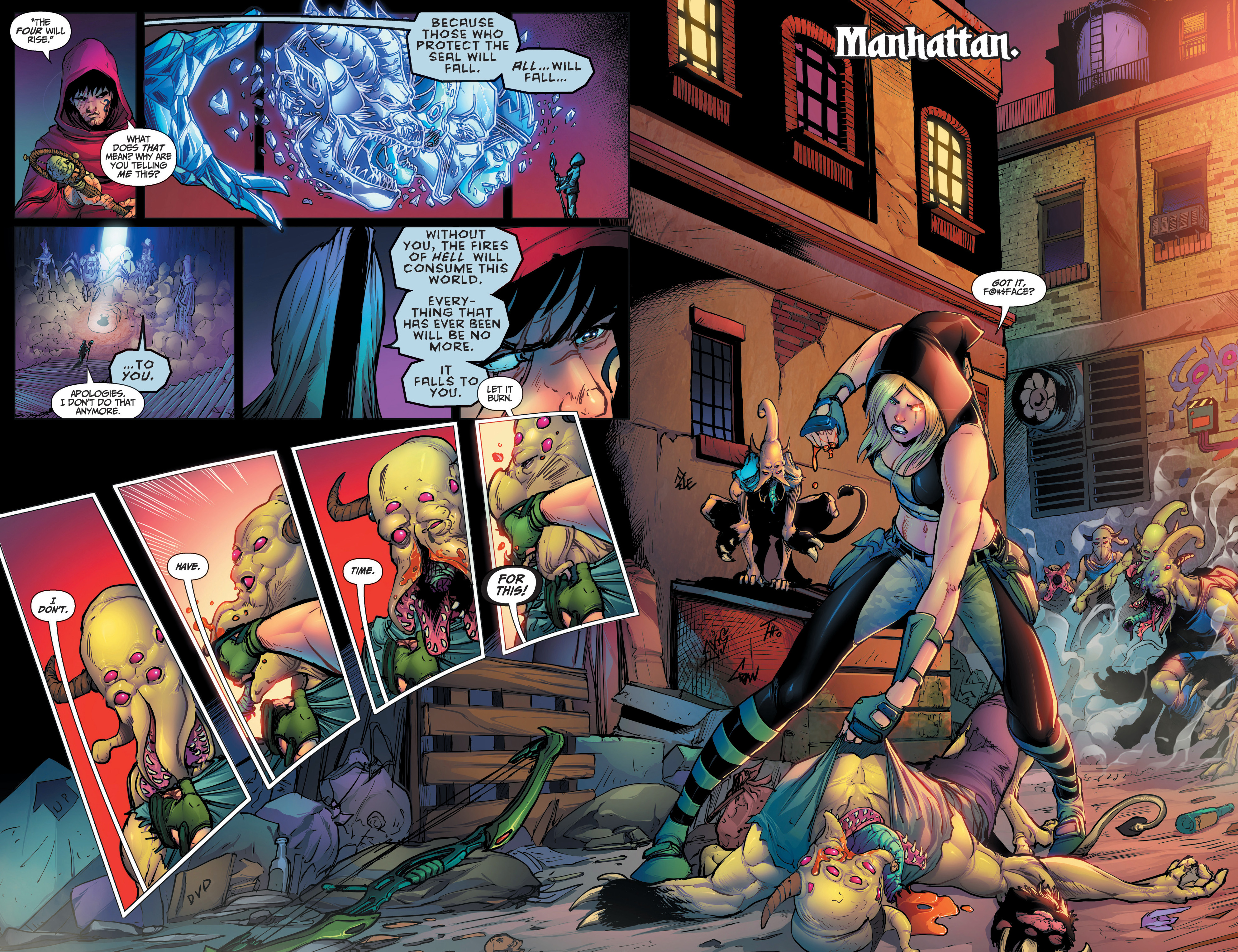 Read online Grimm Fairy Tales: Apocalypse comic -  Issue #1 - 8