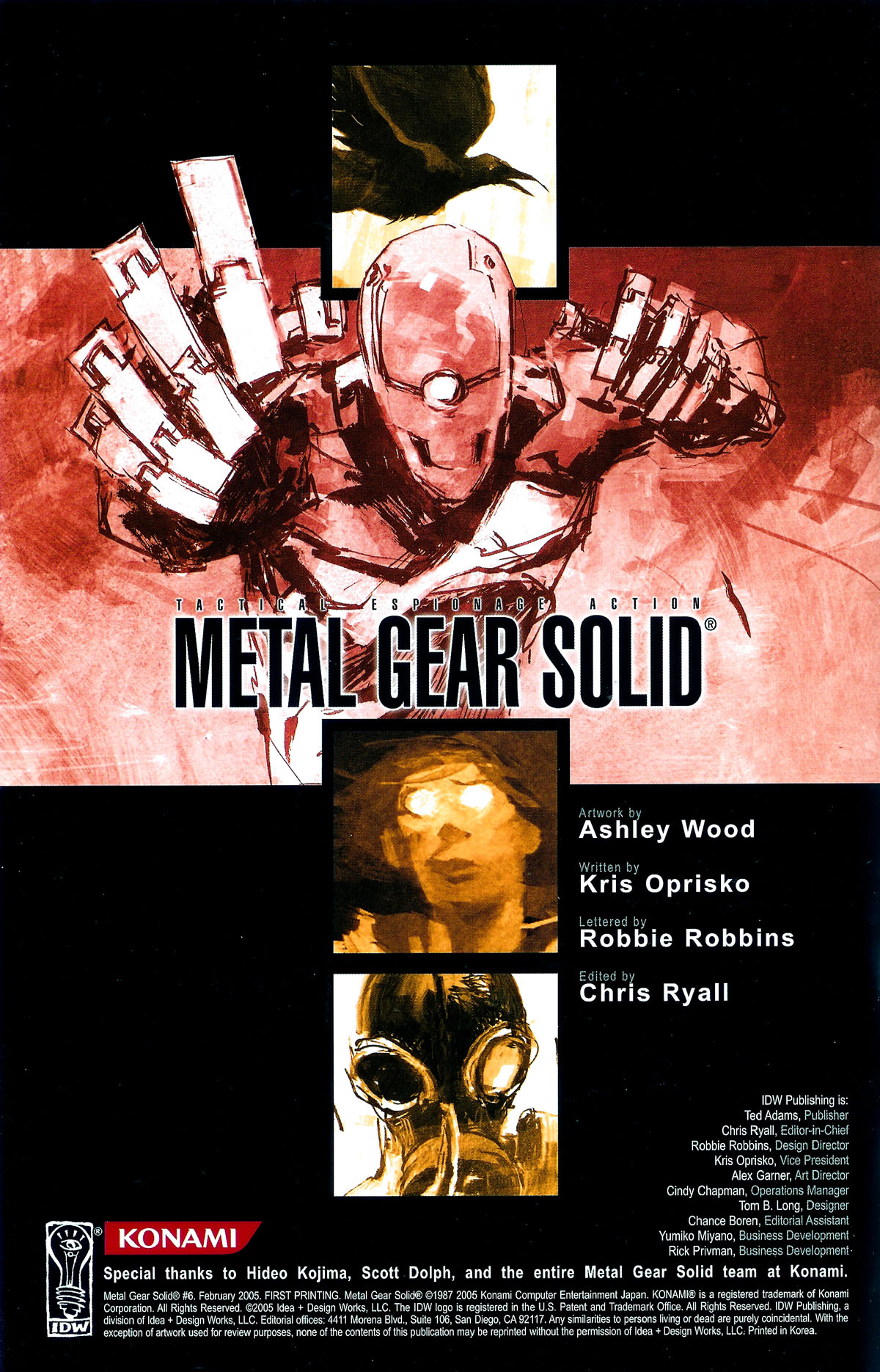 Read online Metal Gear Solid comic -  Issue #6 - 2