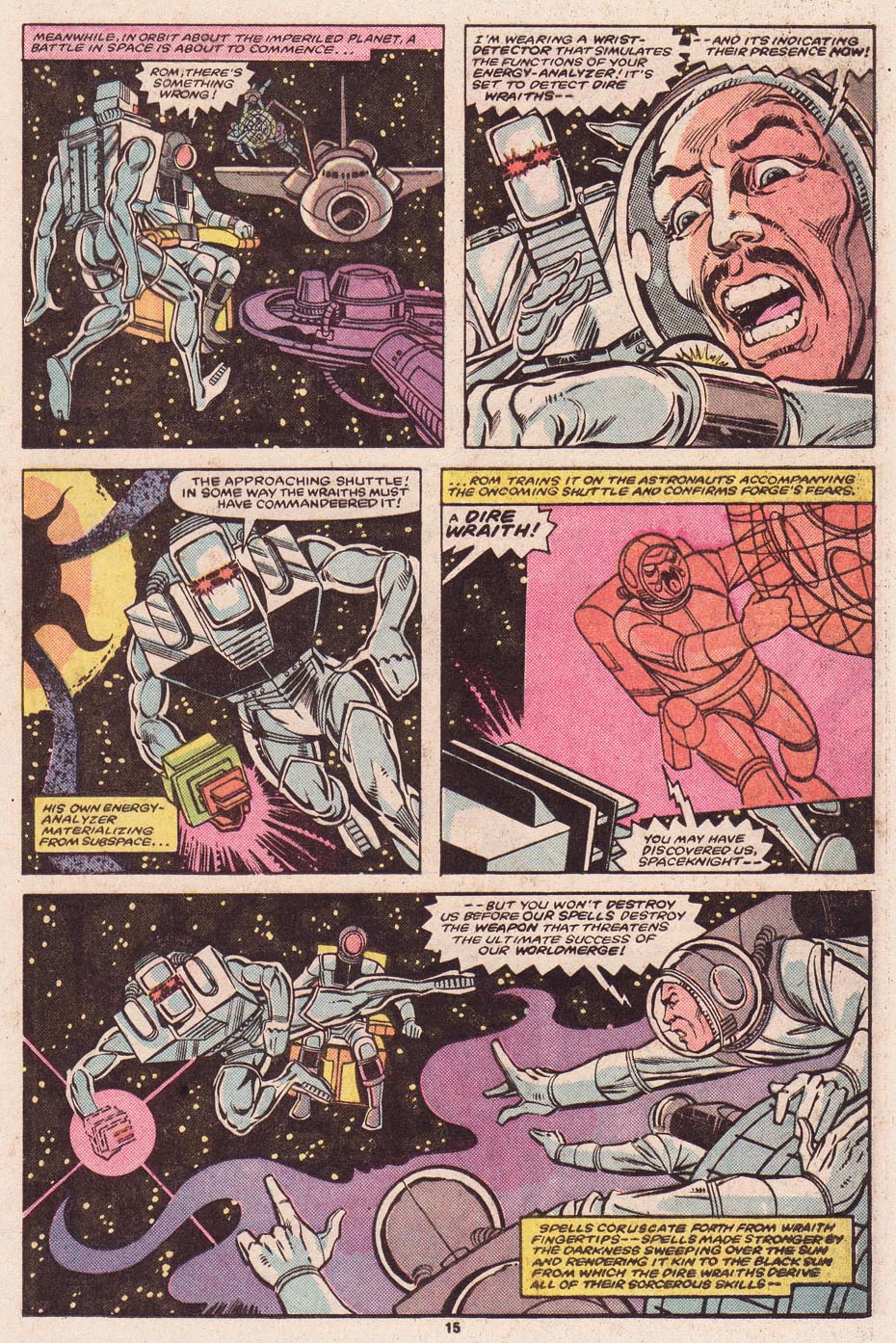 Read online ROM (1979) comic -  Issue #63 - 16