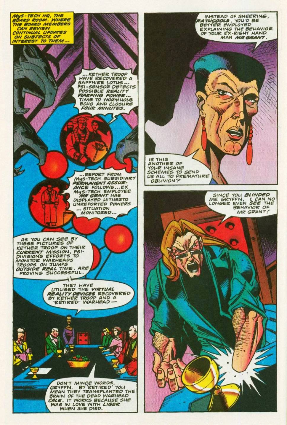 Read online Warheads comic -  Issue #7 - 9