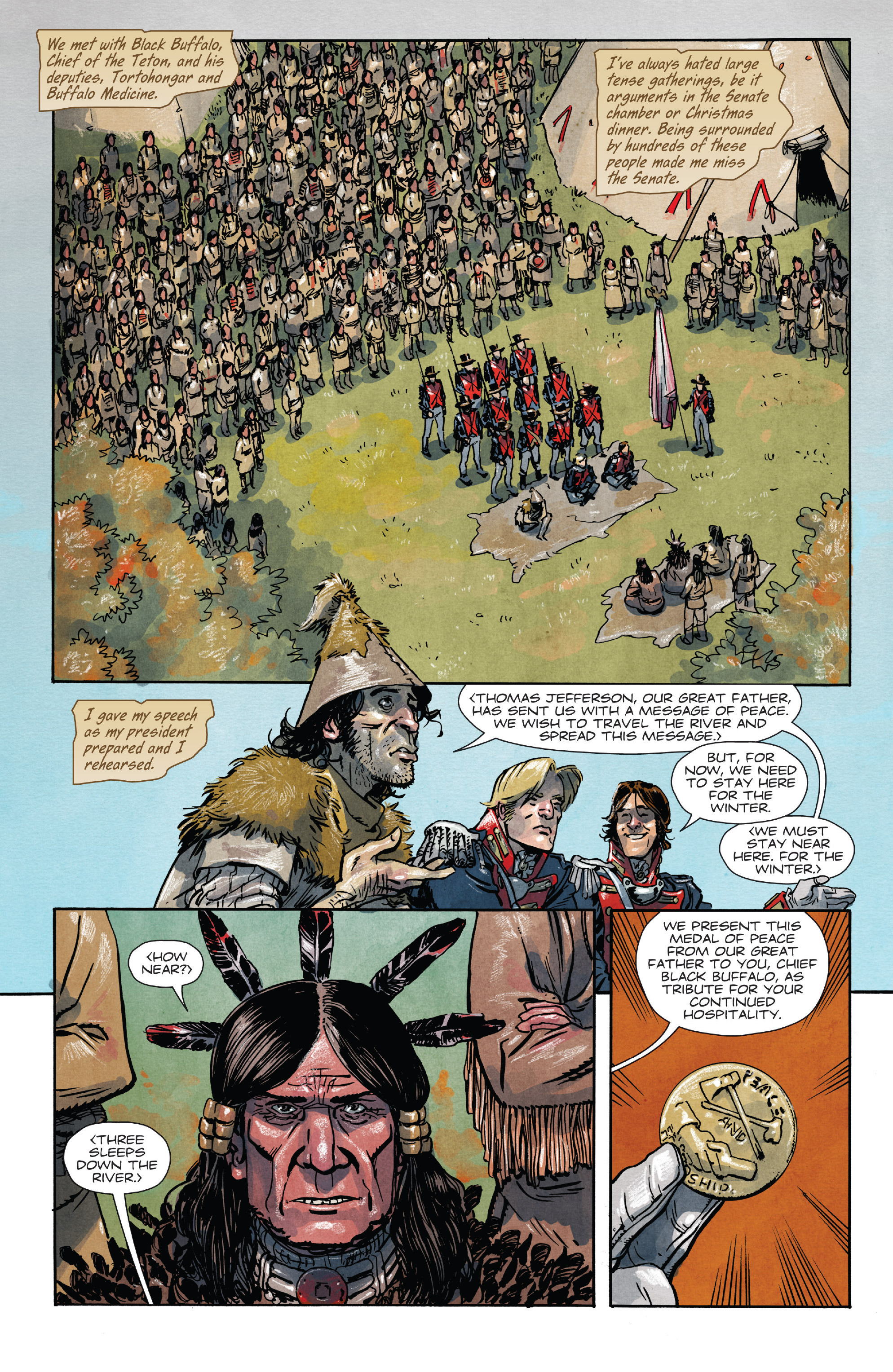 Read online Manifest Destiny comic -  Issue #23 - 12