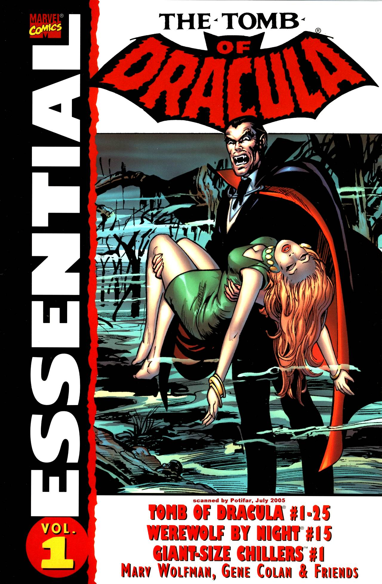 Read online Essential The Tomb of Dracula comic -  Issue # TPB 1 (Part 1) - 1