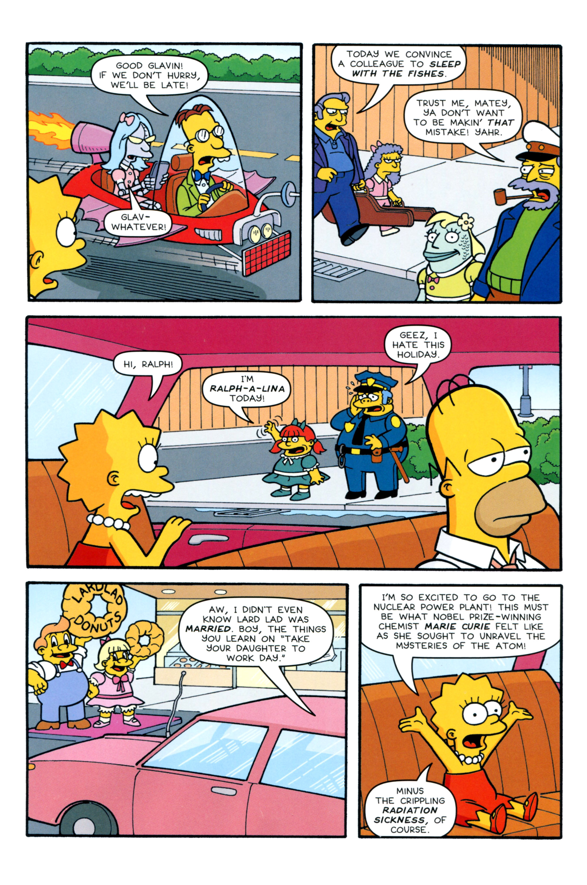 Read online Simpsons Comics comic -  Issue #216 - 7