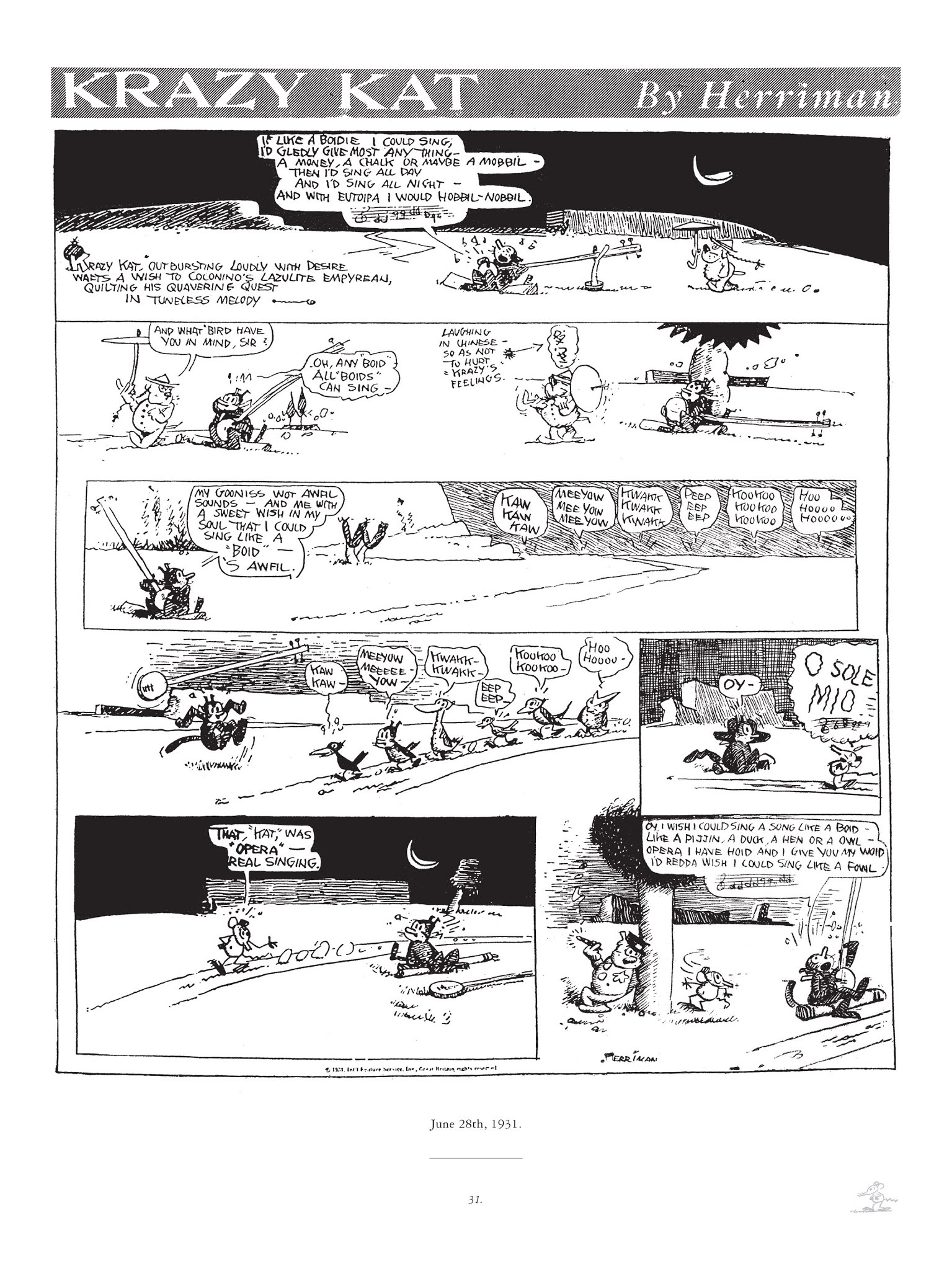 Read online Krazy & Ignatz comic -  Issue # TPB 7 - 28