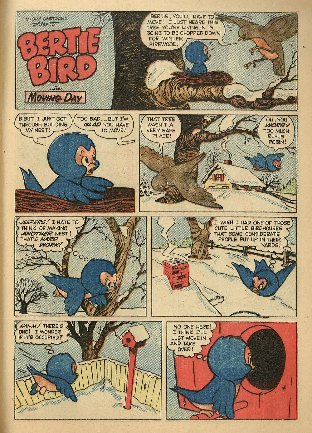 Read online M.G.M.'s Tom and Jerry's Winter Fun comic -  Issue #5 - 79