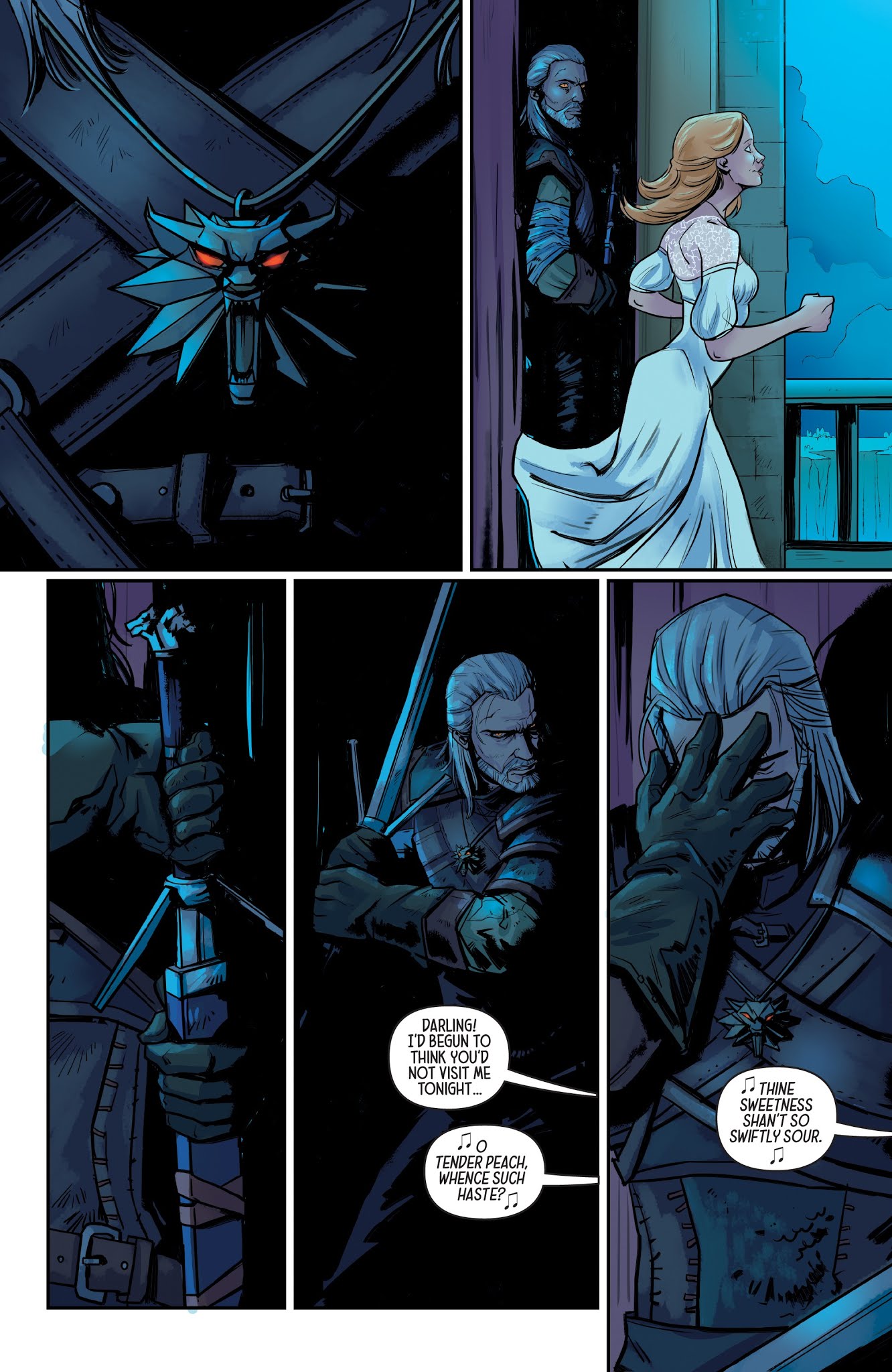 Read online The Witcher: Of Flesh and Flame comic -  Issue #1 - 15