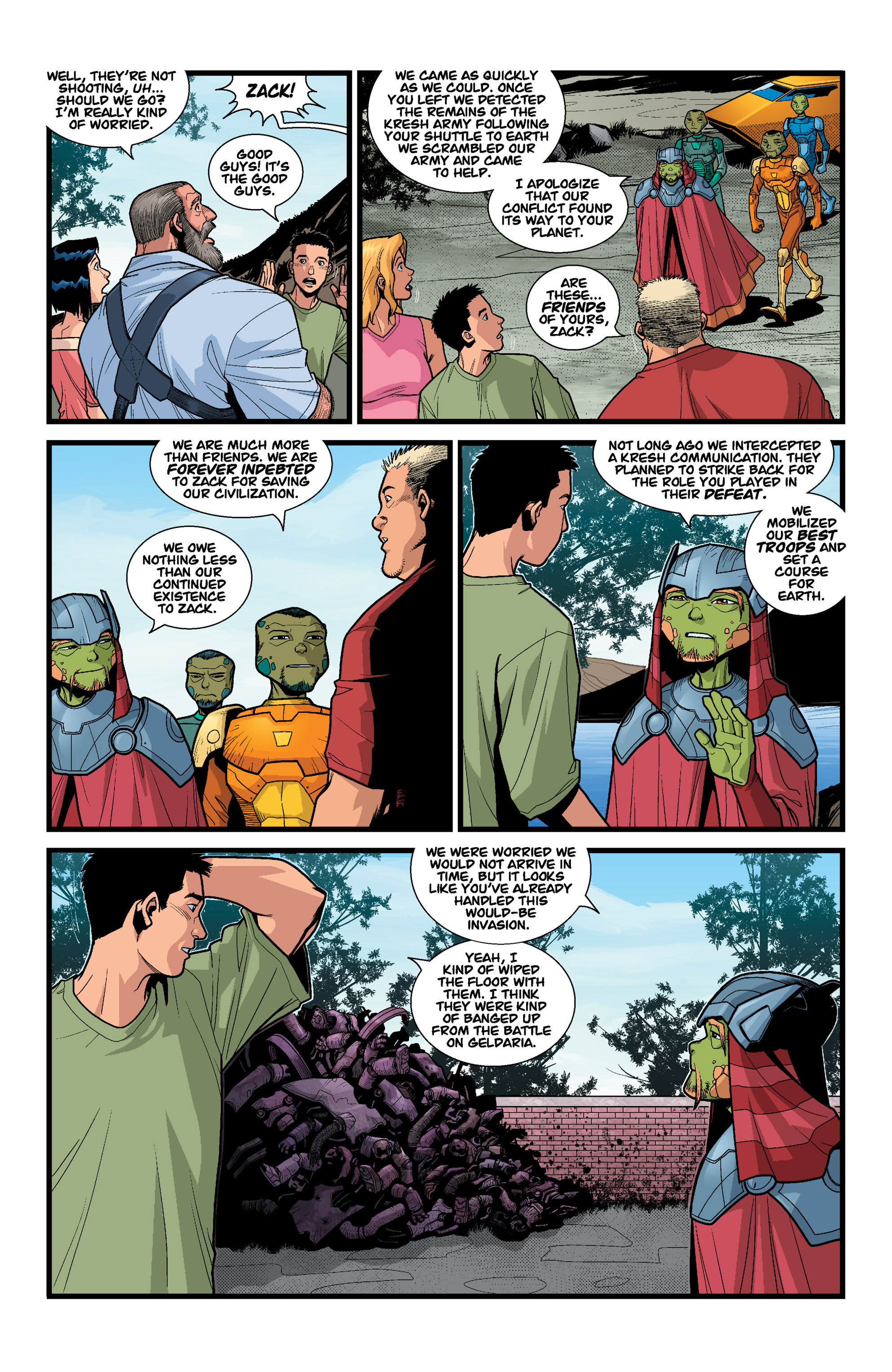 Read online Tech Jacket (2002) comic -  Issue # TPB 2 - 14