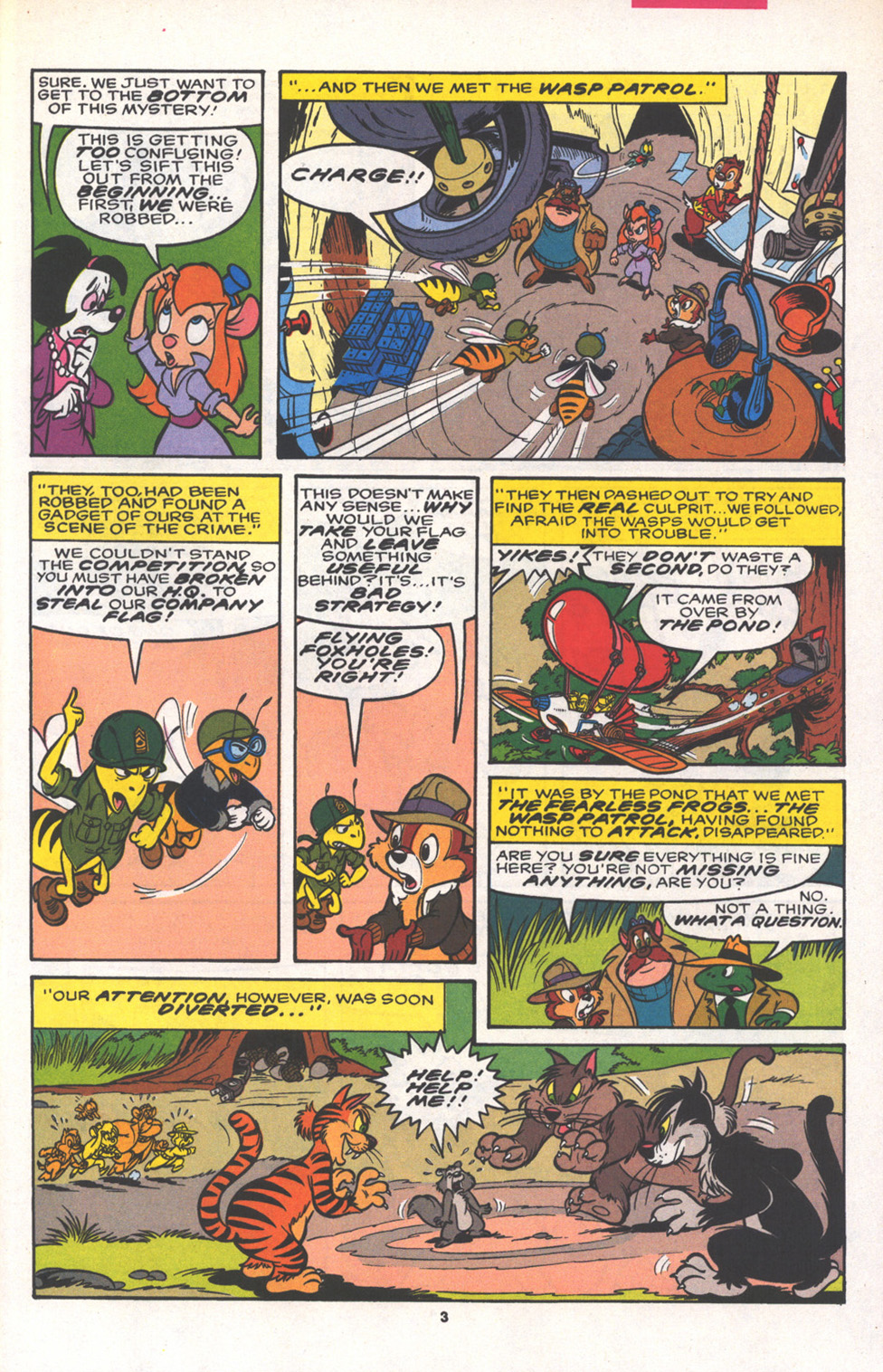 Read online Disney's Chip 'N Dale Rescue Rangers comic -  Issue #16 - 5