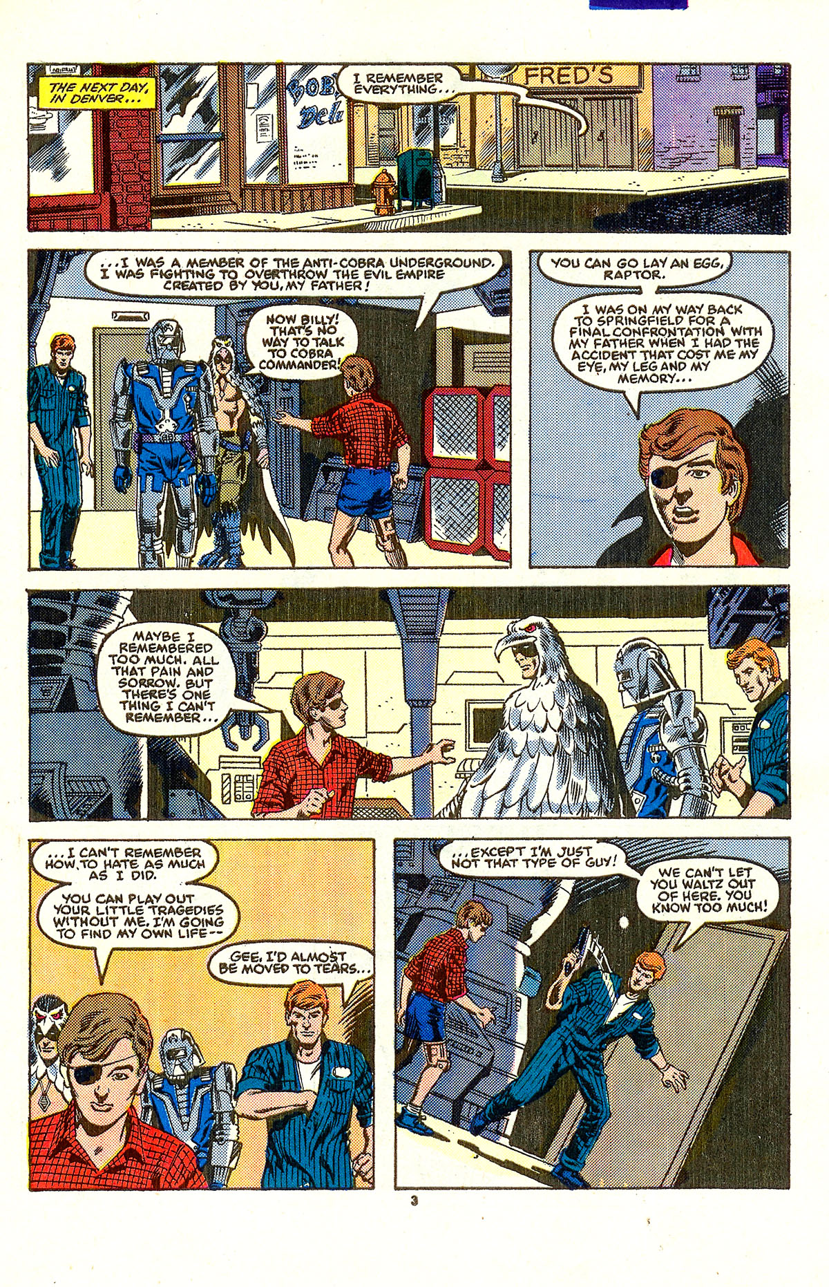 Read online G.I. Joe: A Real American Hero comic -  Issue #61 - 4