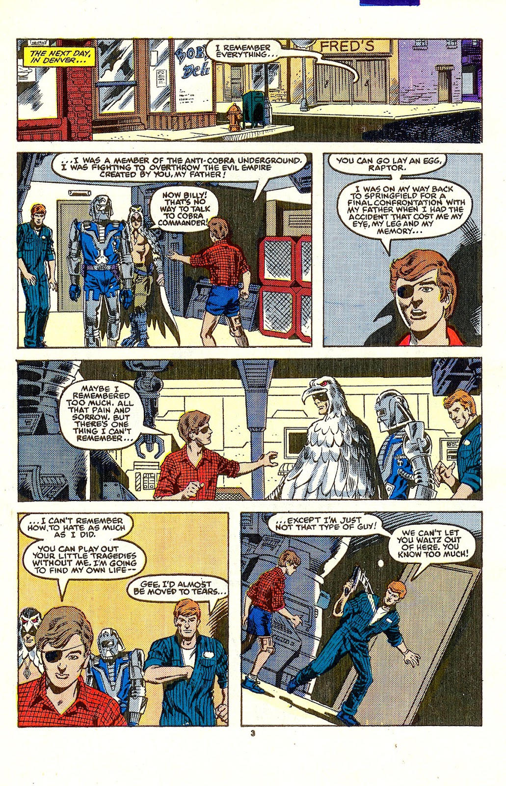 G.I. Joe: A Real American Hero issue 61 - Page 4