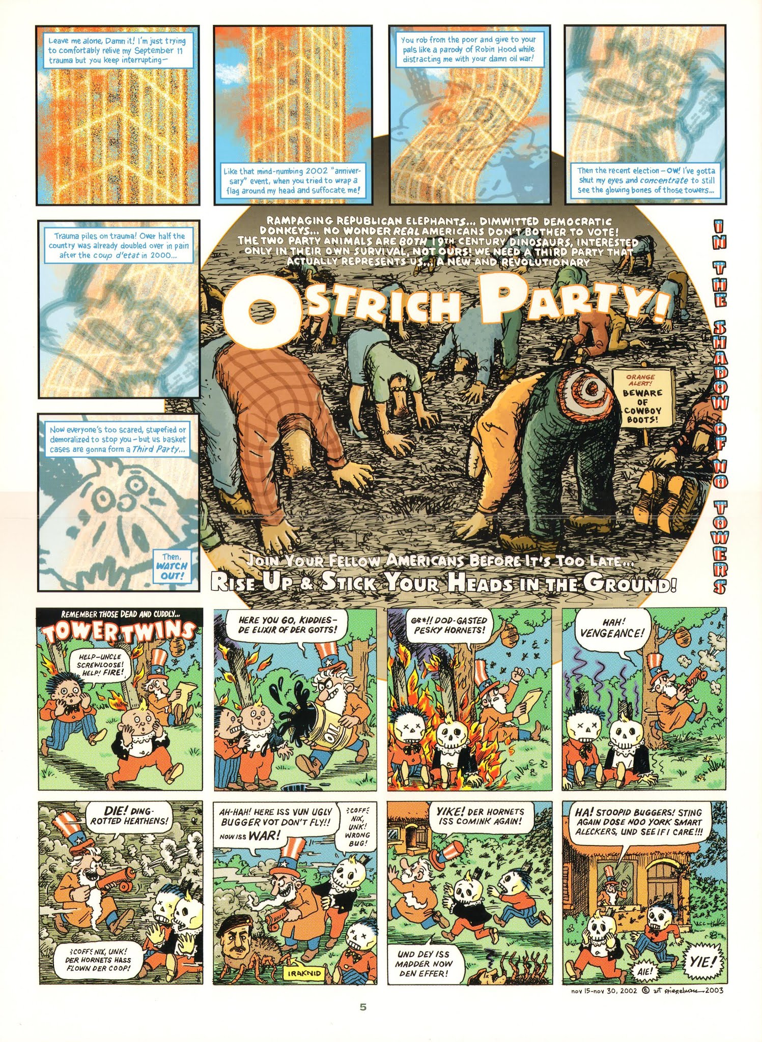 Read online In The Shadow Of No Towers comic -  Issue # Full - 9