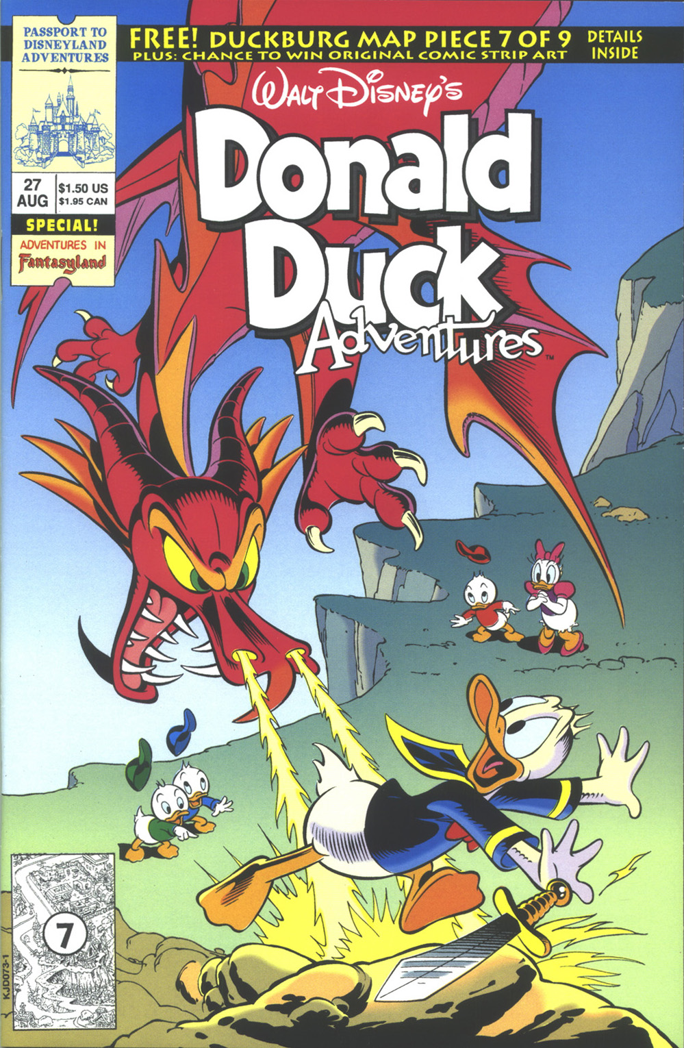 Read online Donald Duck Adventures comic -  Issue #27 - 1