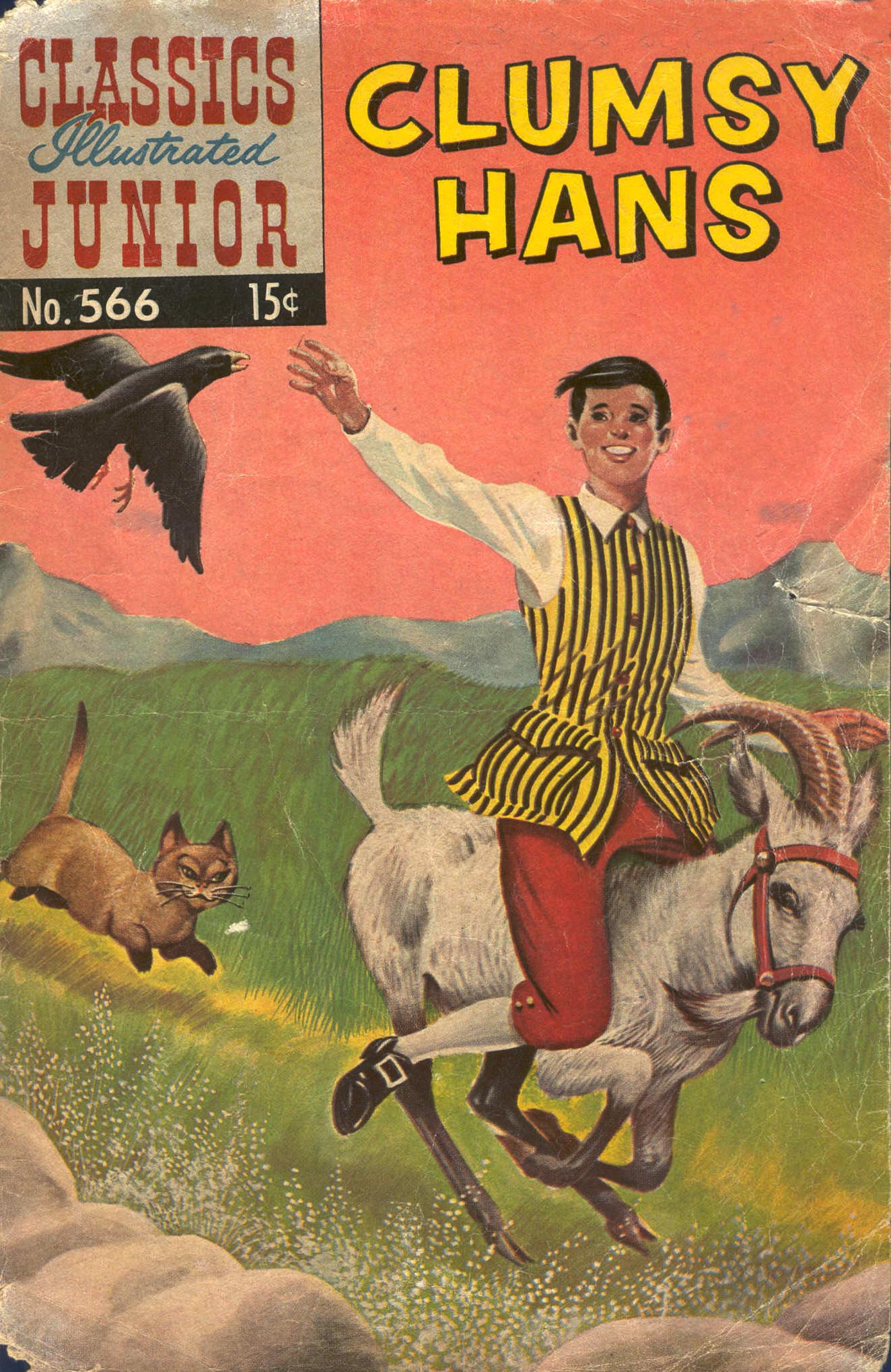 Read online Classics Illustrated Junior comic -  Issue #566 - 1