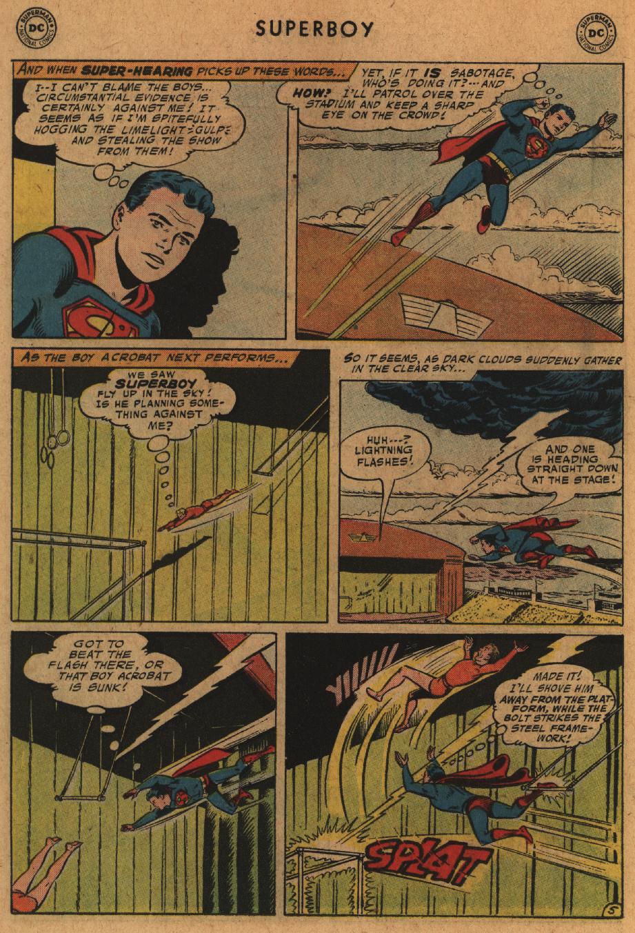 Read online Superboy (1949) comic -  Issue #57 - 16