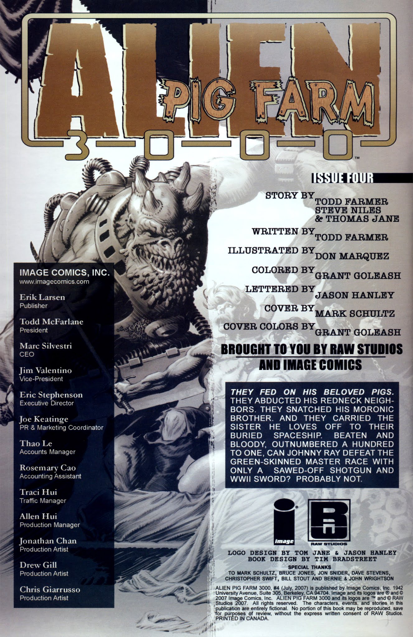 Read online Alien Pig Farm 3000 comic -  Issue #4 - 2