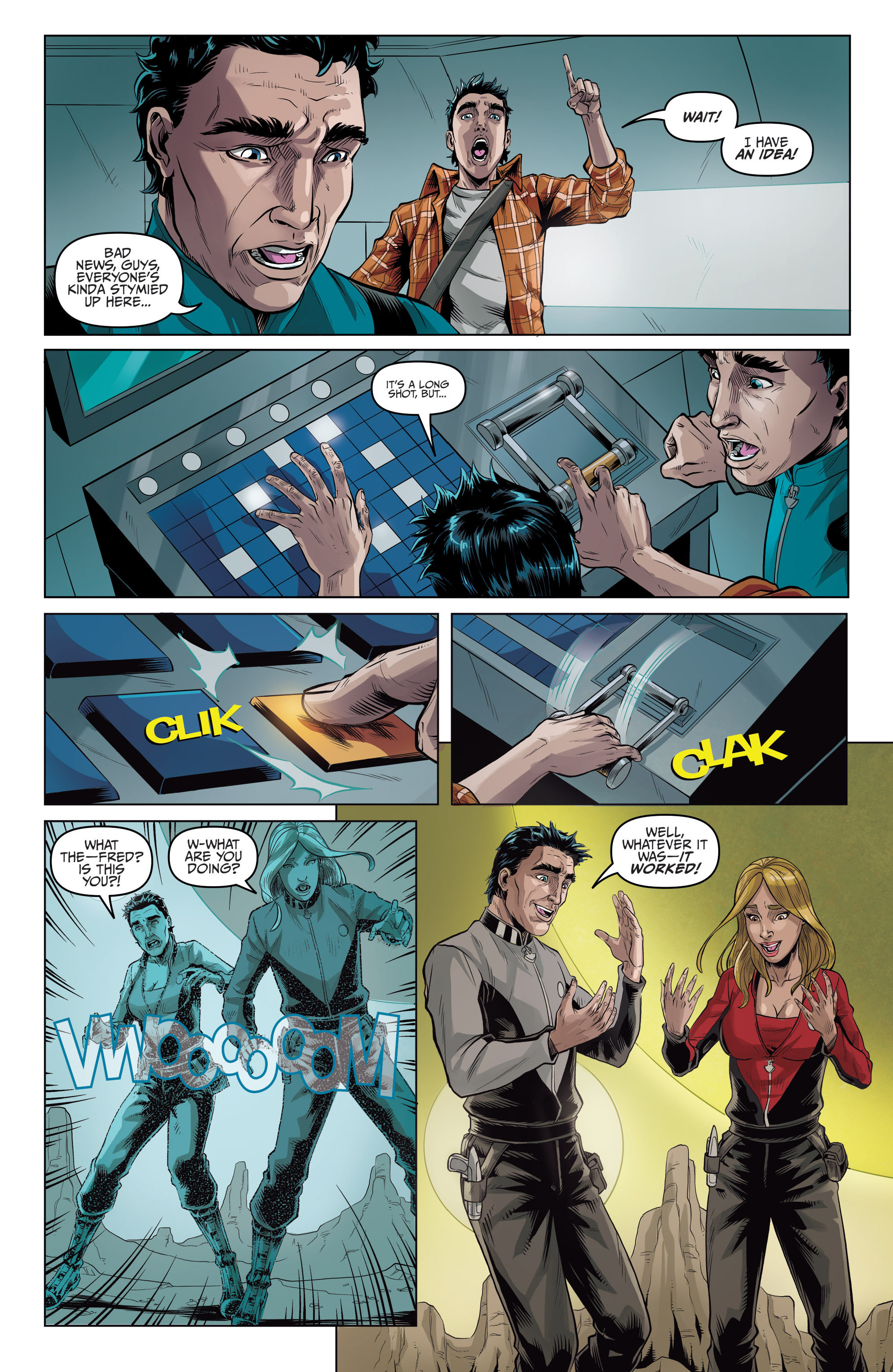 Read online Galaxy Quest: The Journey Continues comic -  Issue #3 - 9
