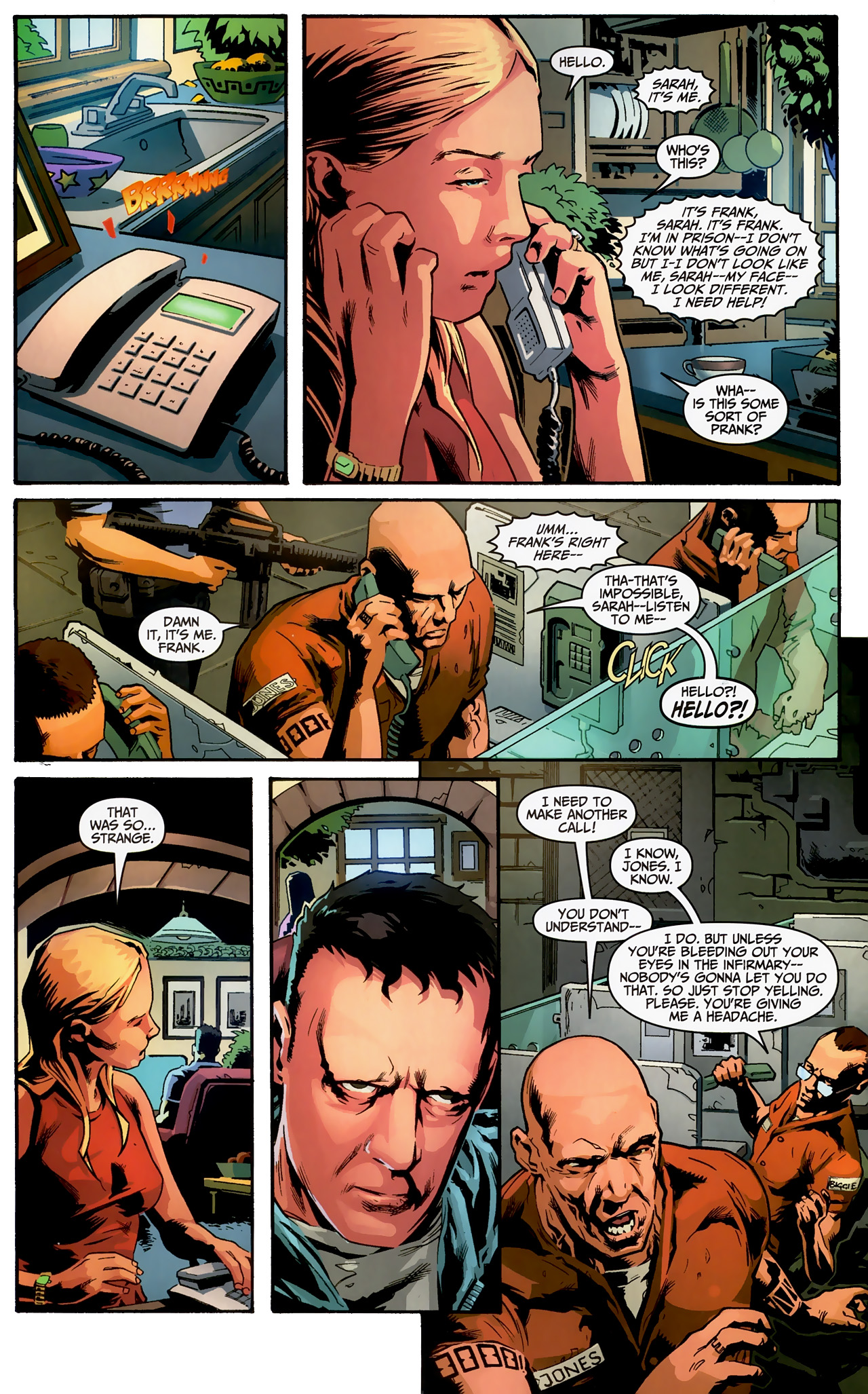 Read online Fringe comic -  Issue #1 - 17
